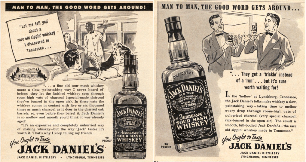 Jack Daniel Whisky Advertising Jack Daniel Distillery Playing Cards Unsealed 