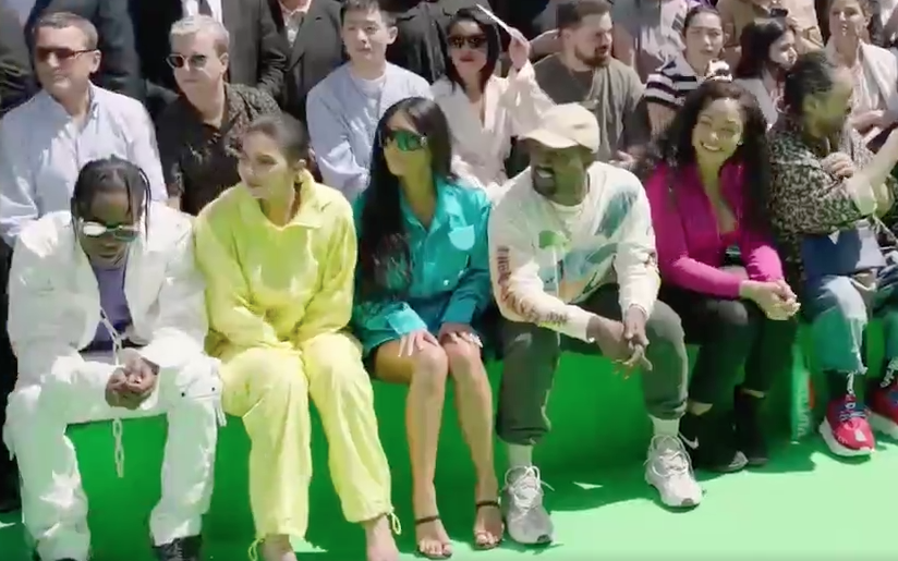Kanye and Virgil Abloh Hugging After the Louis Vuitton Show Makes