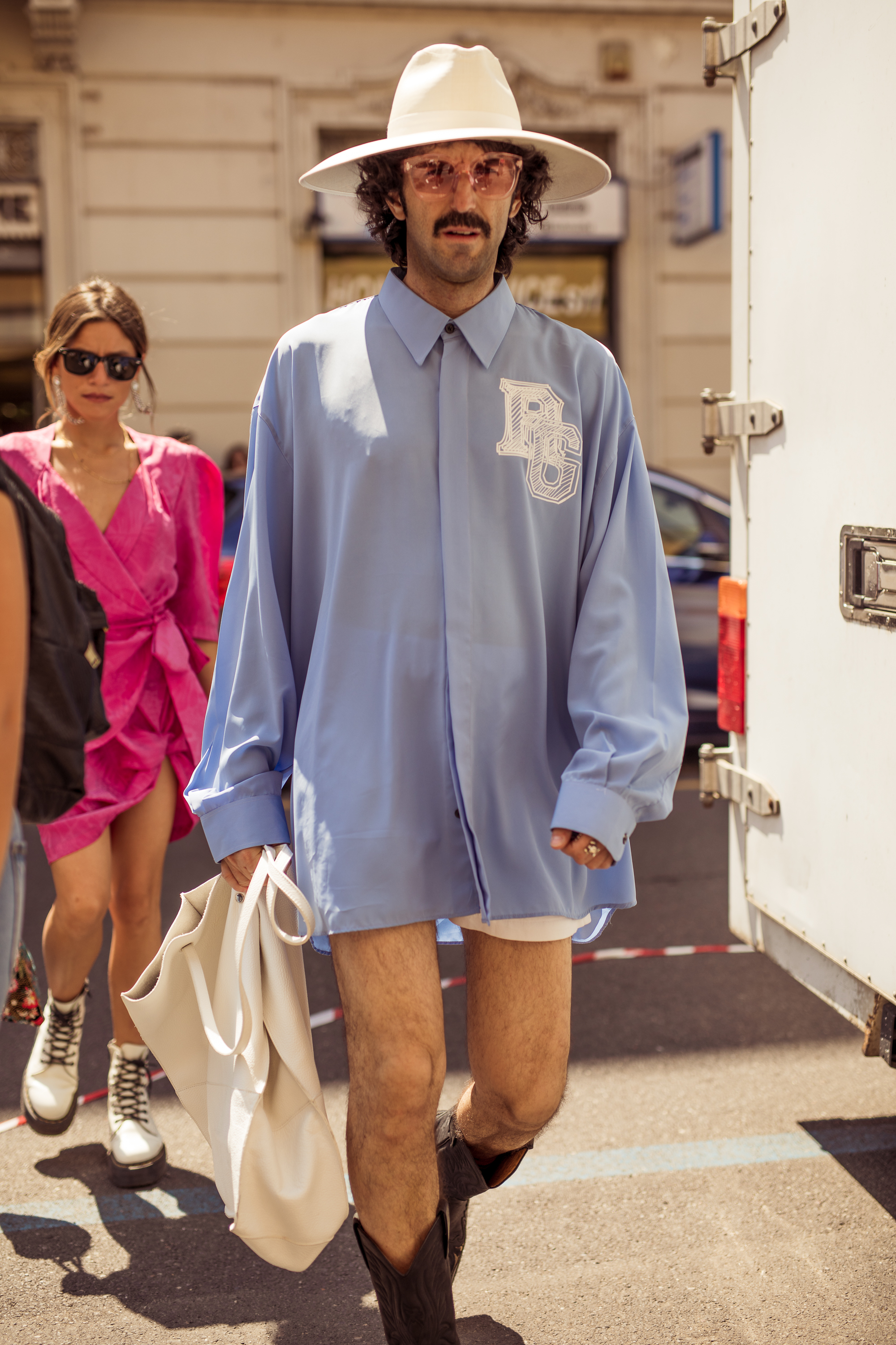 The Most Extra Street Style Moments from Mens Fashion Week - GARAGE