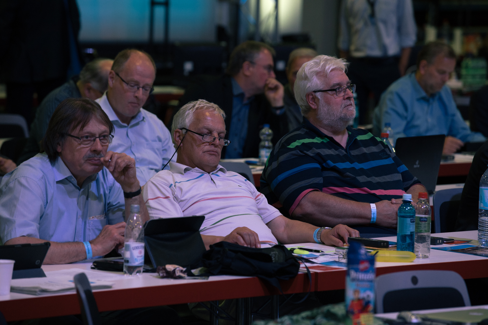 AfD-Delegierte auf dem AfD-Parteitag in Augsburg