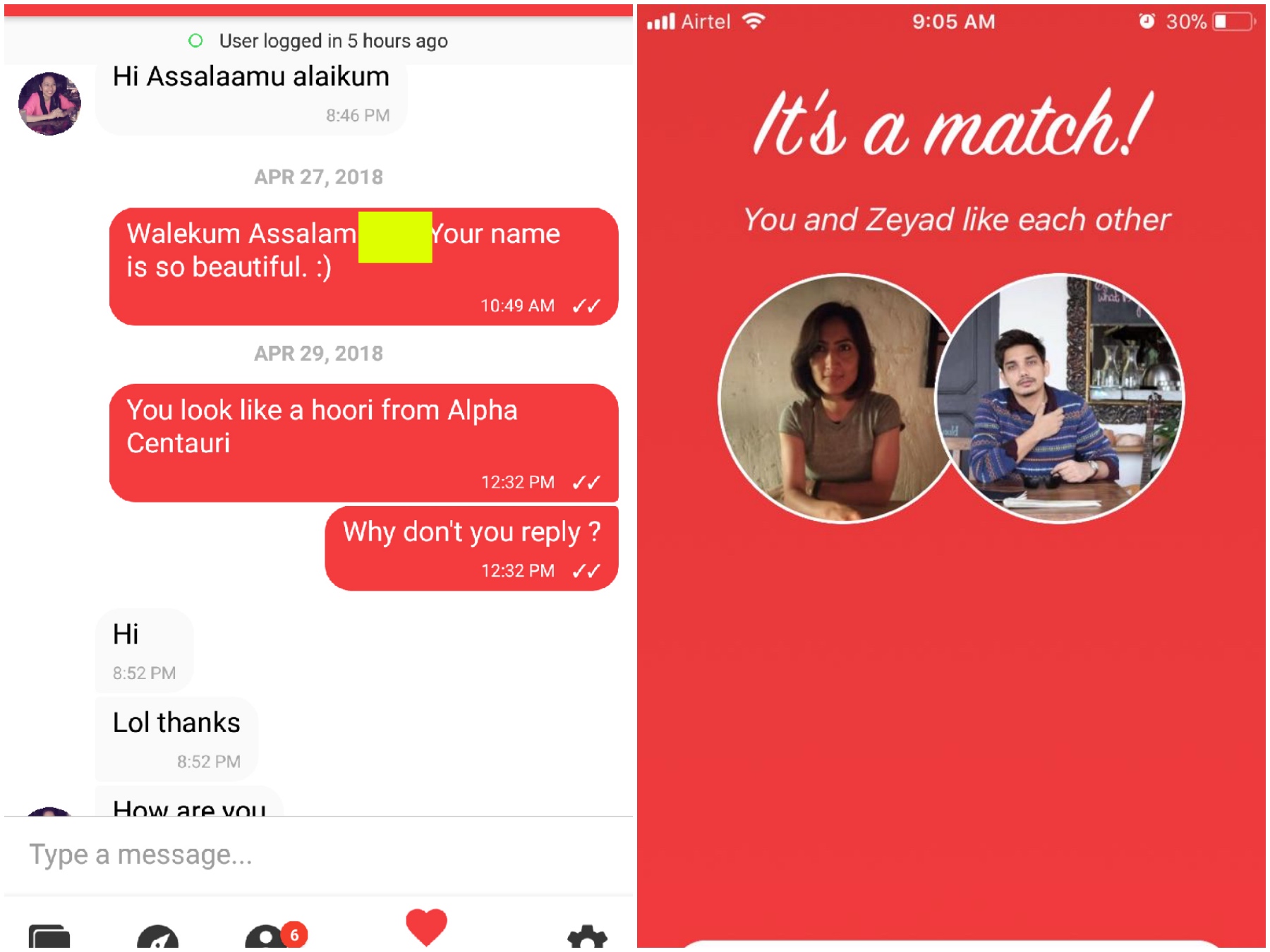 Muslim dating app Tinder
