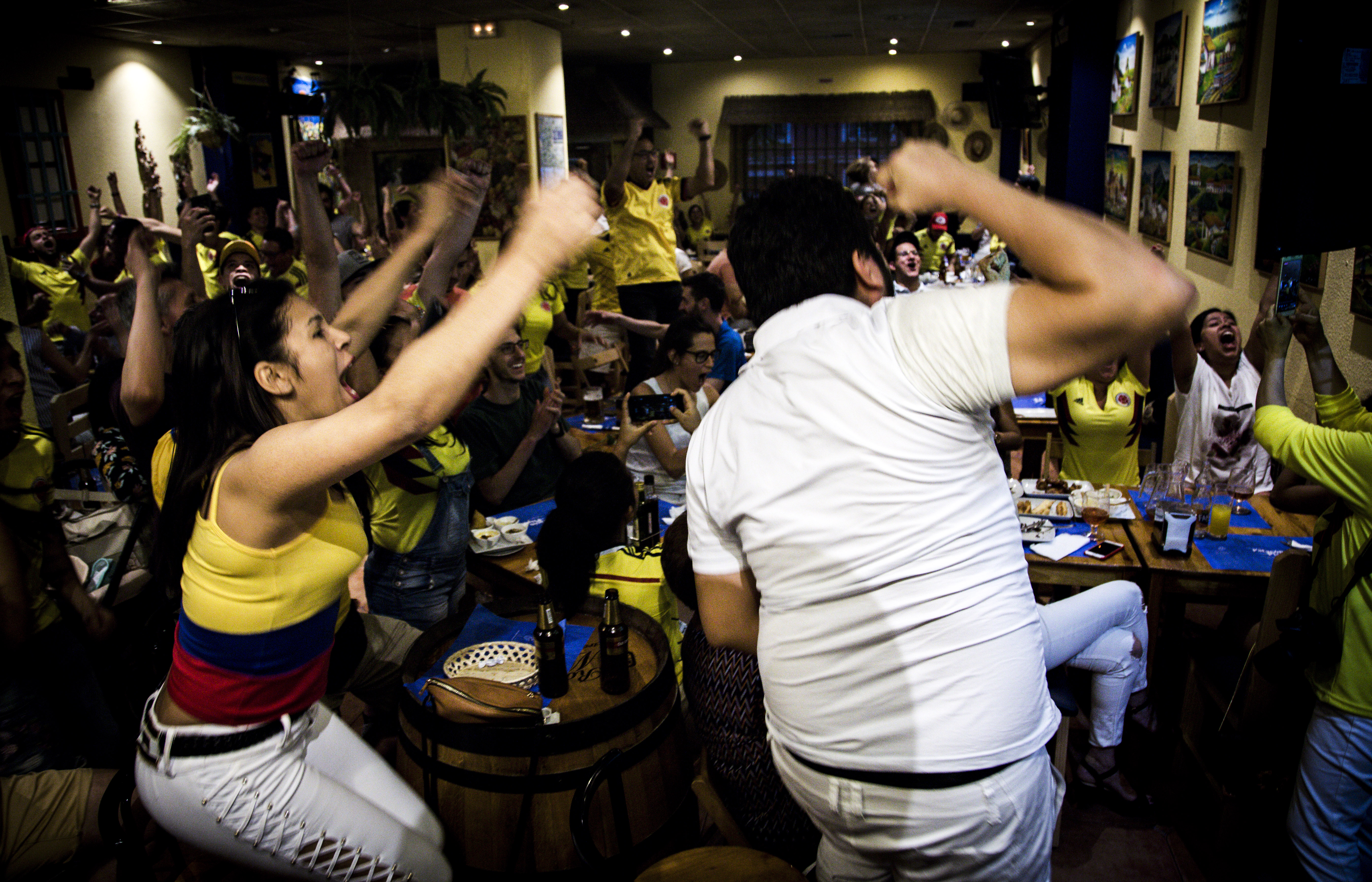 mundial inmigrantes en madrid espana enrique villaluenga