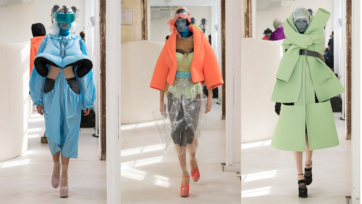 how john galliano's latest margiela masterpieces reaffirmed his place as a  fashion genius