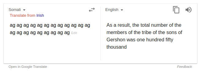 Wrong and racist translation by Google Translate (Caipira, Hillbilly,  Redneck, Country, etc.) - Google Translate Community