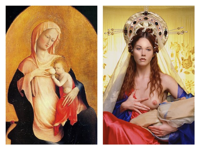 Mary Blasphemy Porn - Sorry Conservatives, Stormy Daniels as the Virgin Mary ...