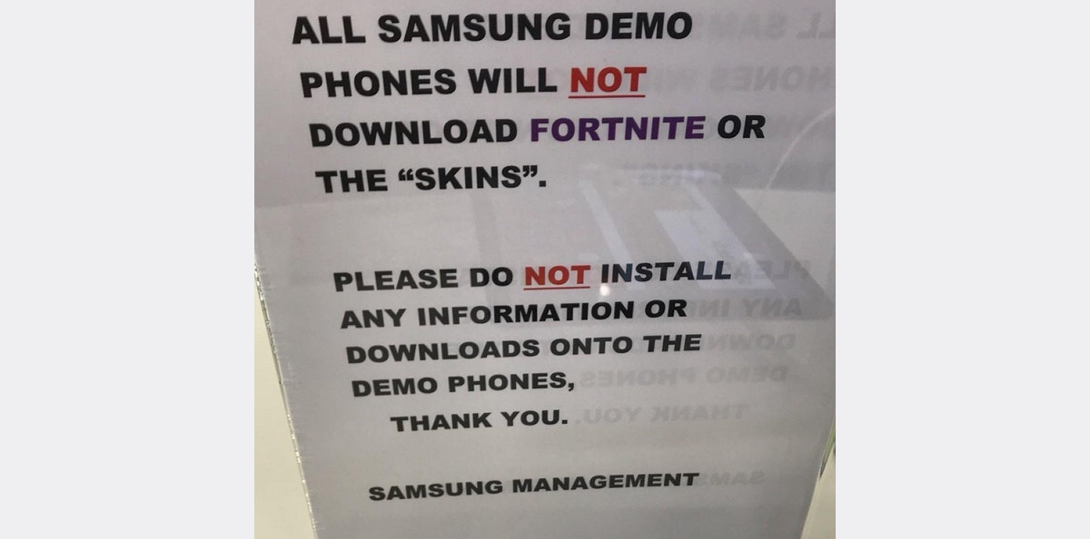 People Are Raiding Electronics Stores And Lying To Nab A Fortnite - they re hoping to covertly nab an exclusive fortnite skin before the store employee realizes something is up the result has been signs like th!   is