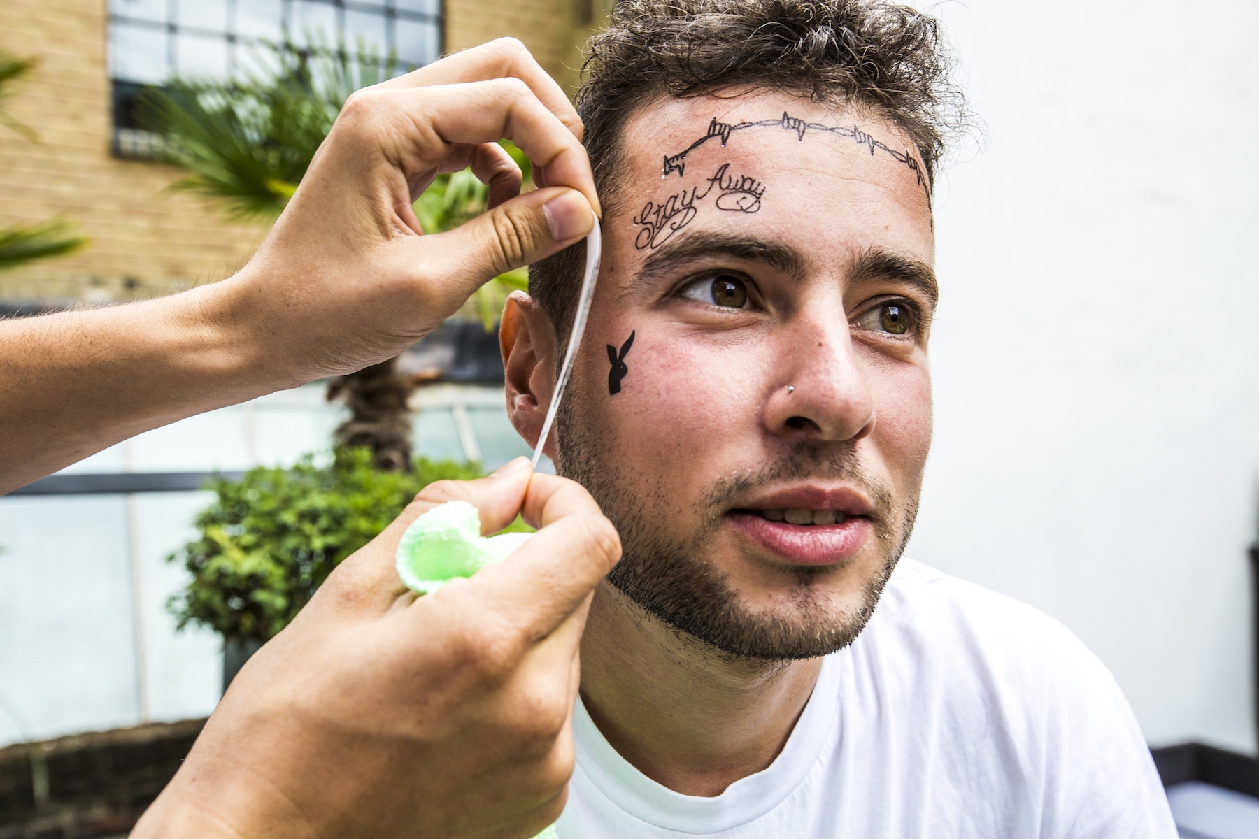 I Got Post Malone's Face Tattoos for a Day - VICE