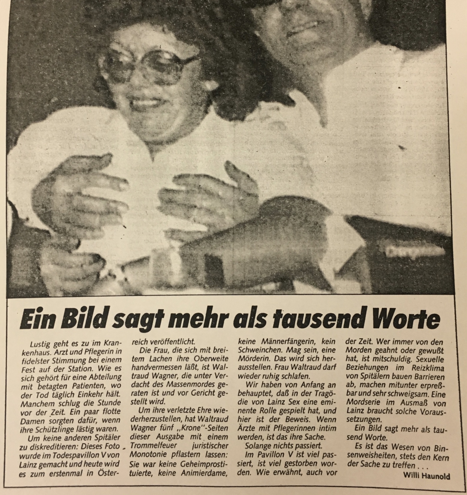 Die Geschichte der mordenden Krankenschwestern im Geriatriezentrum am ...