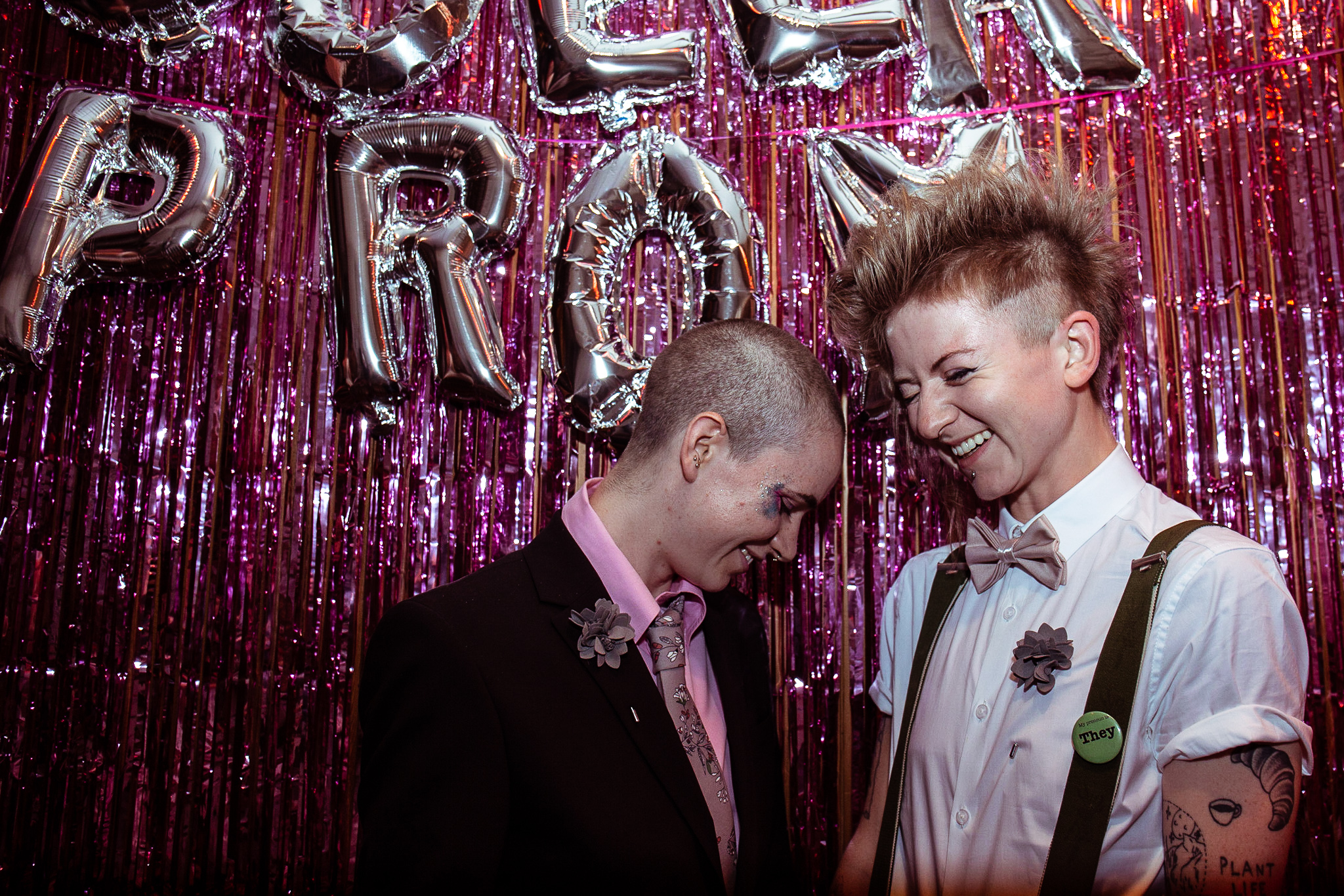 Queer Prom Photos of Couples Living Out Their High School Fantasies