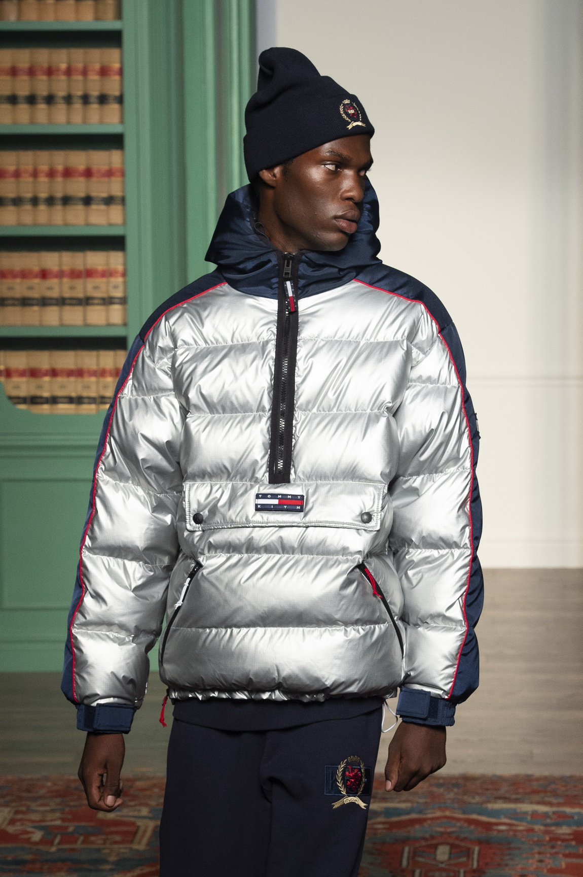 kith x tommy hilfiger puffer jacket
