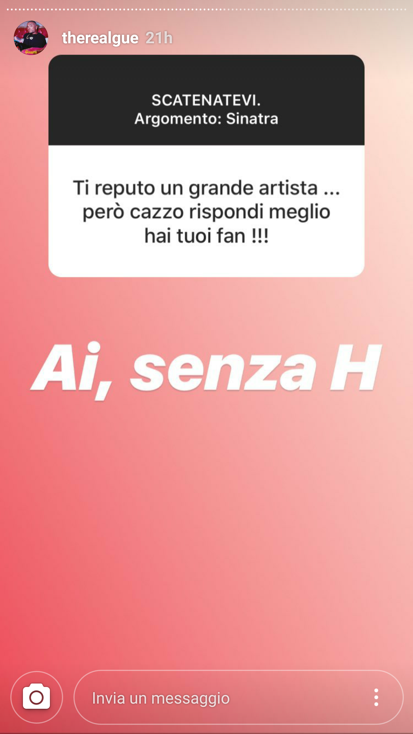 Guè Pequeno ha dato il meglio di sé nelle sue Instagram Stories