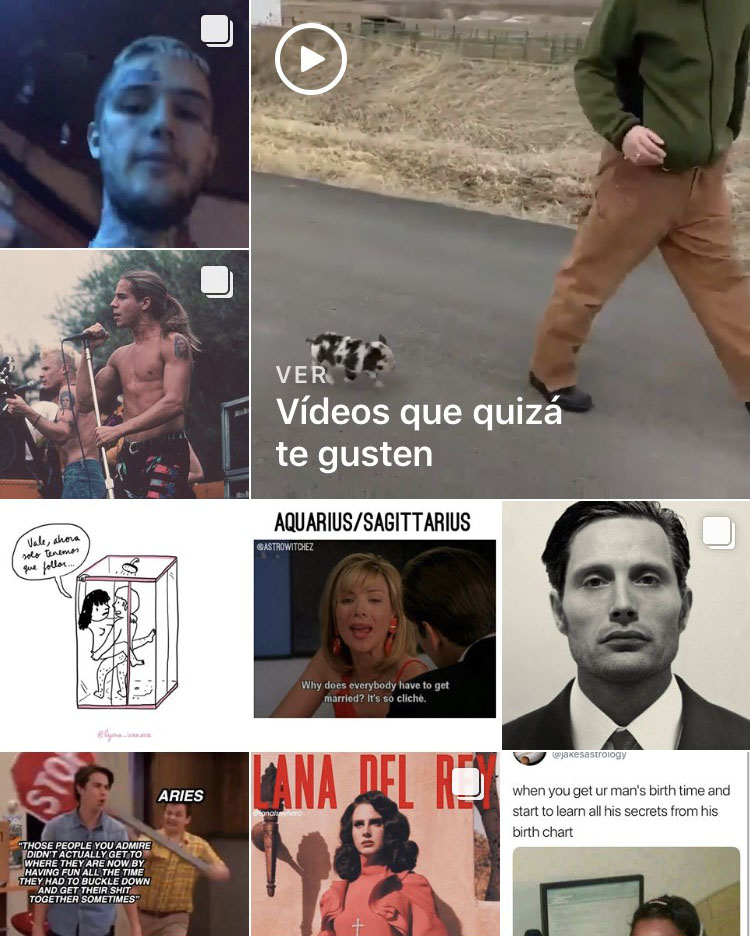 explorar de instagram lo que dice de ti