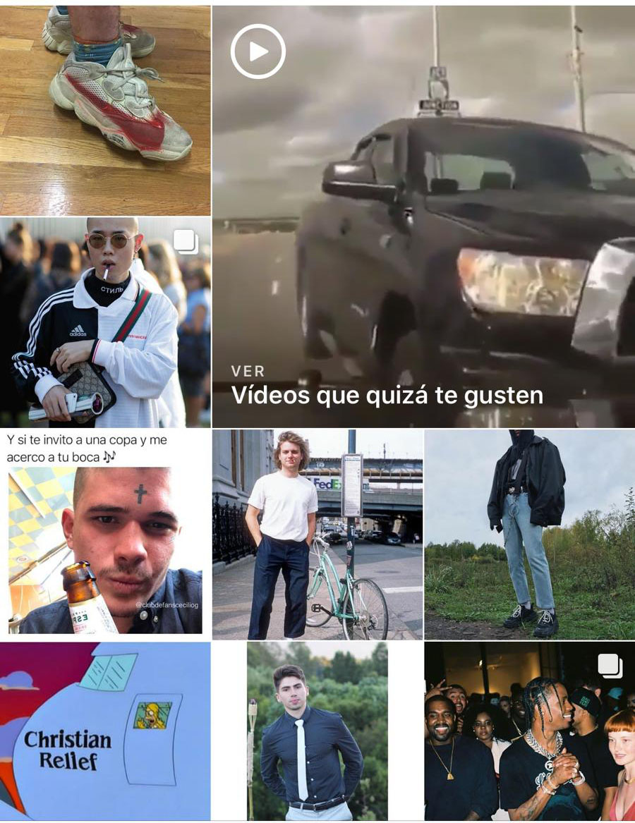 explorar de instagram lo que dice de ti
