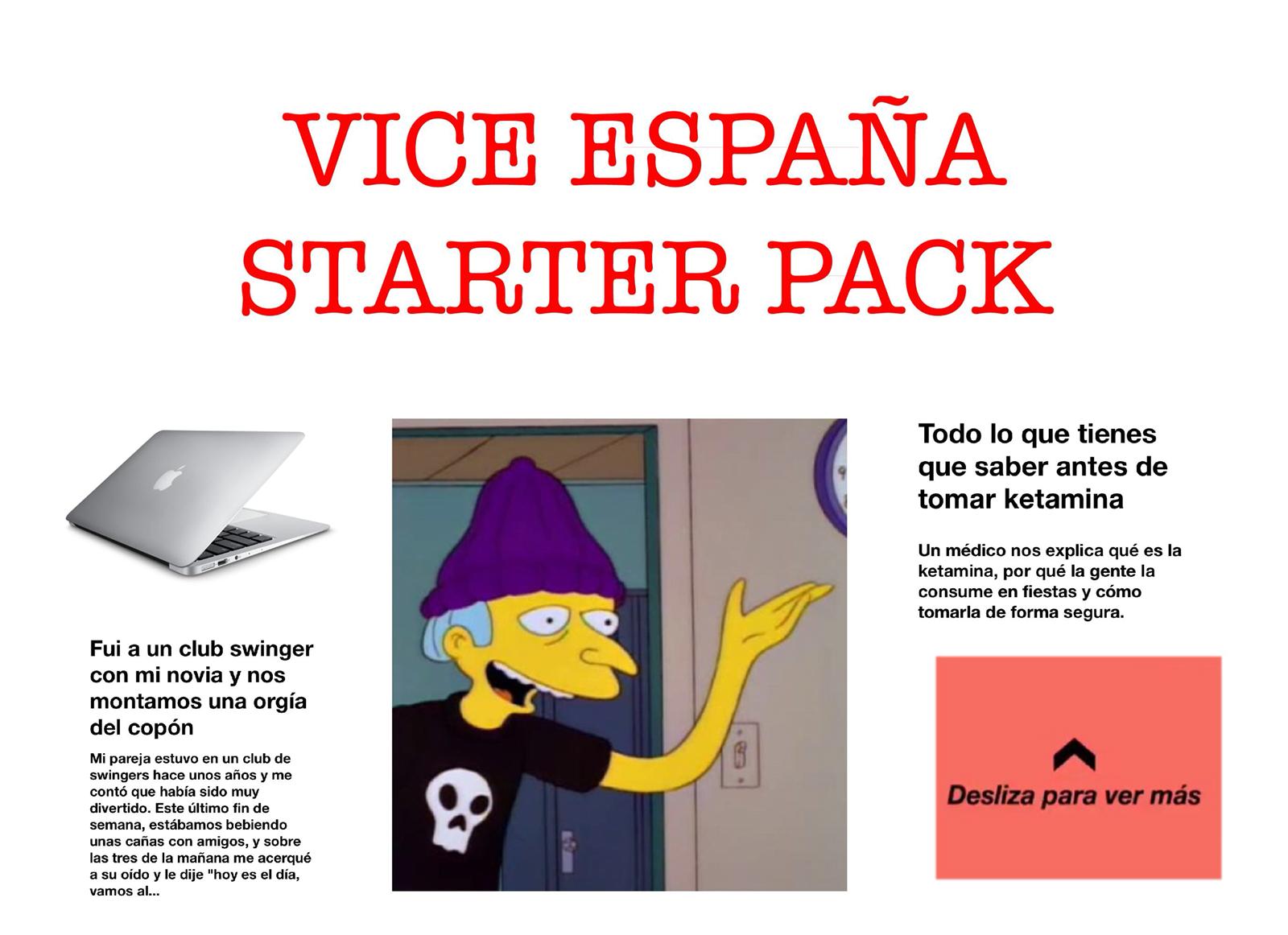 spanish starter pack meme entrevista