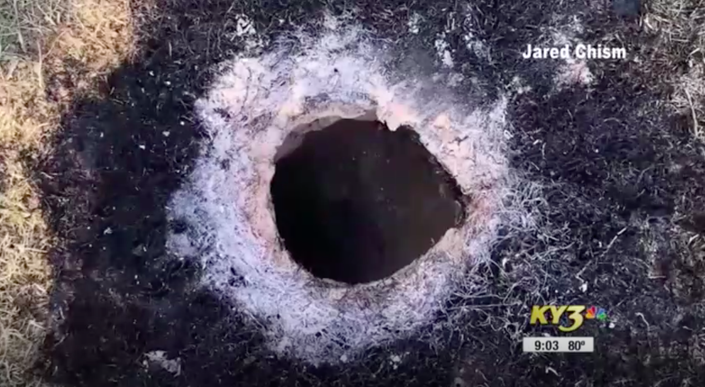 Mysterious Hole Shooting Out Flames In Arkansas Is Definitely ‘Not ...