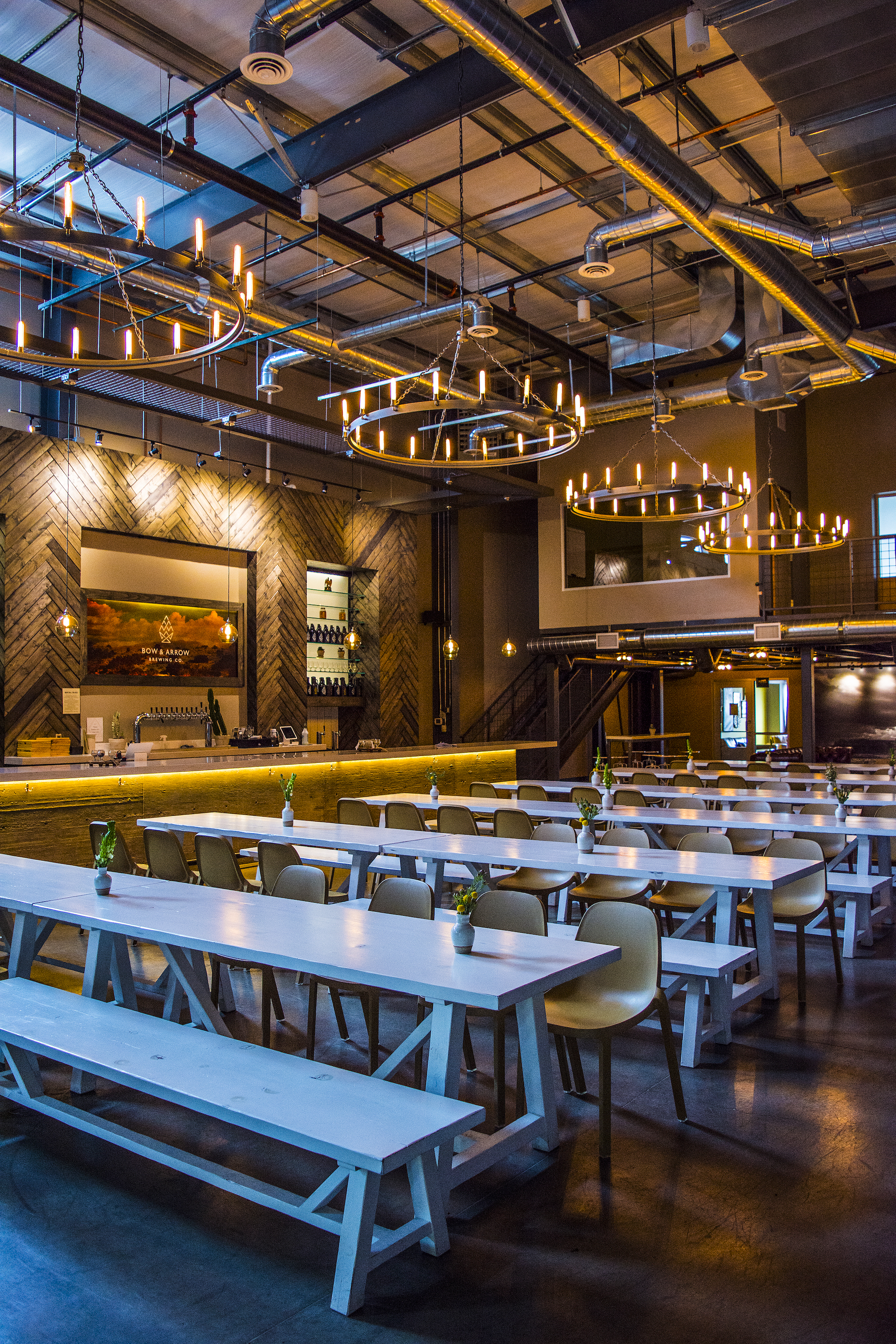 Inside Bow & Arrow Brewing Co