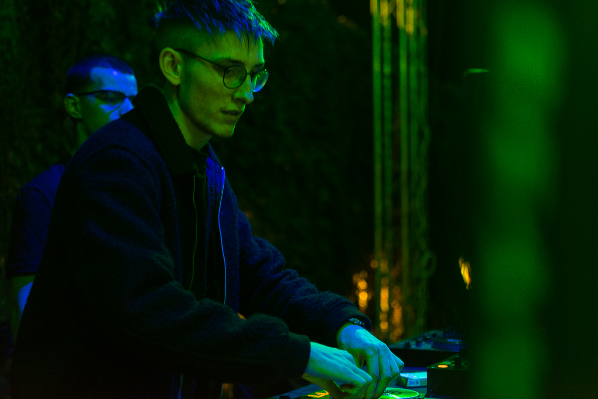 TNC DJ playing set