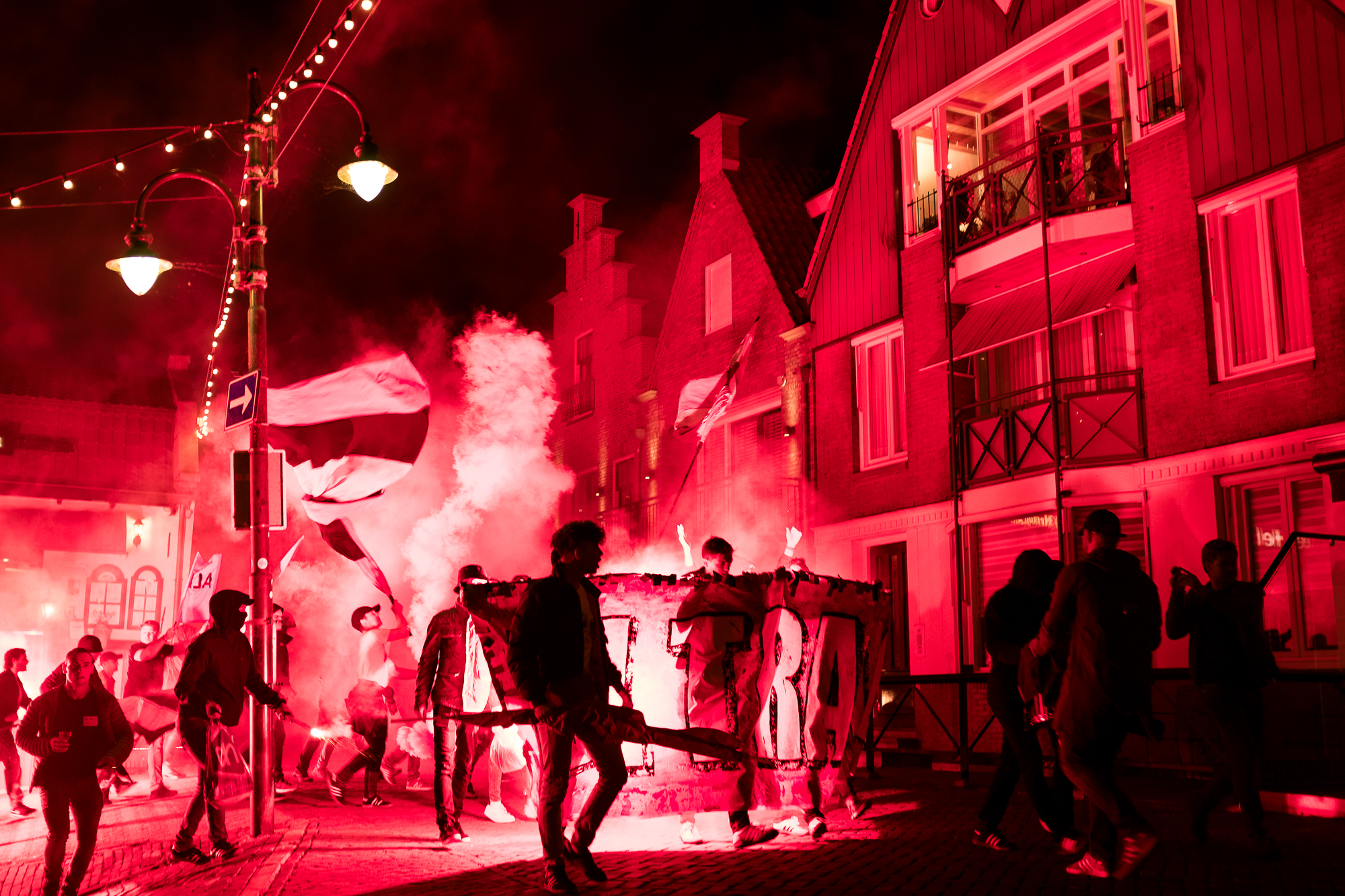 Corteo in Volendam.