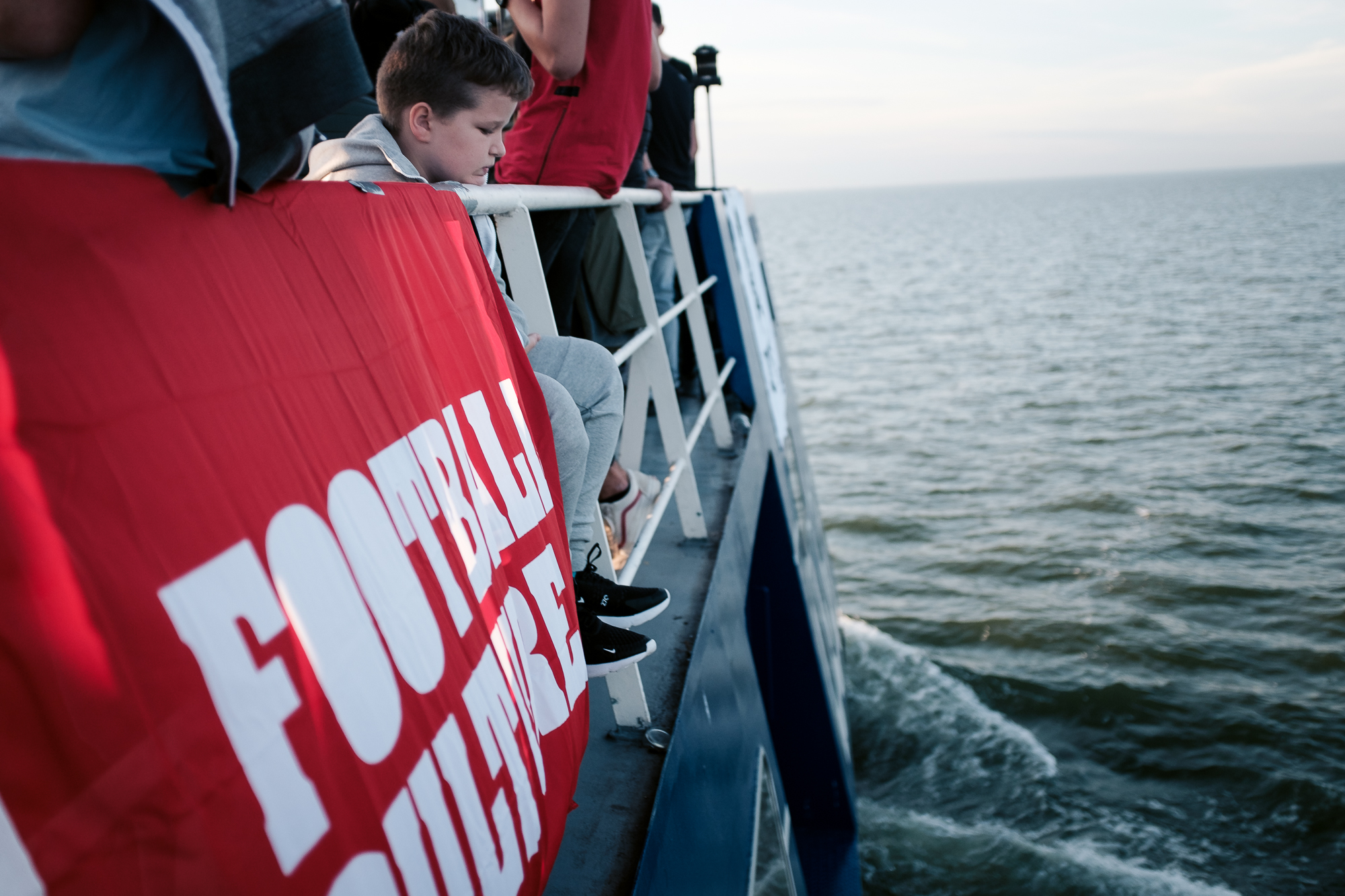 Een FootballCulture-vlag