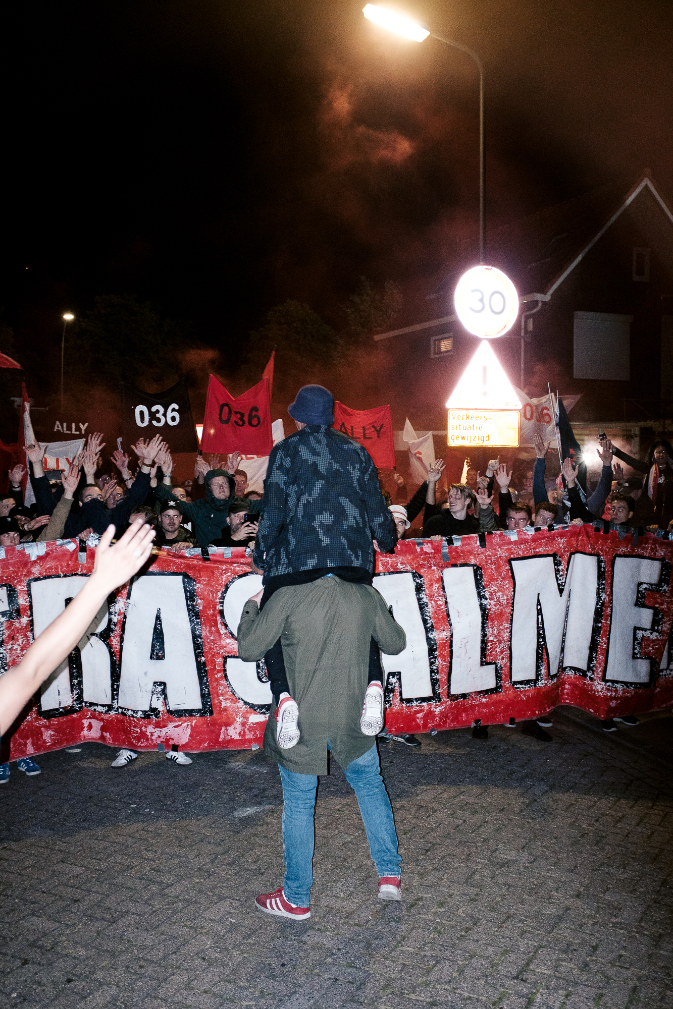 Capo O in actie.
