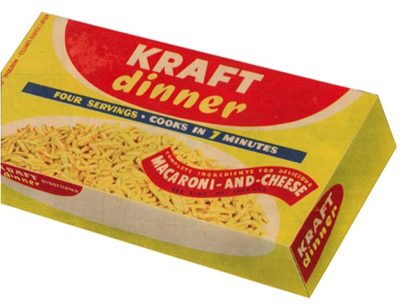 Kraft Dinner 1952