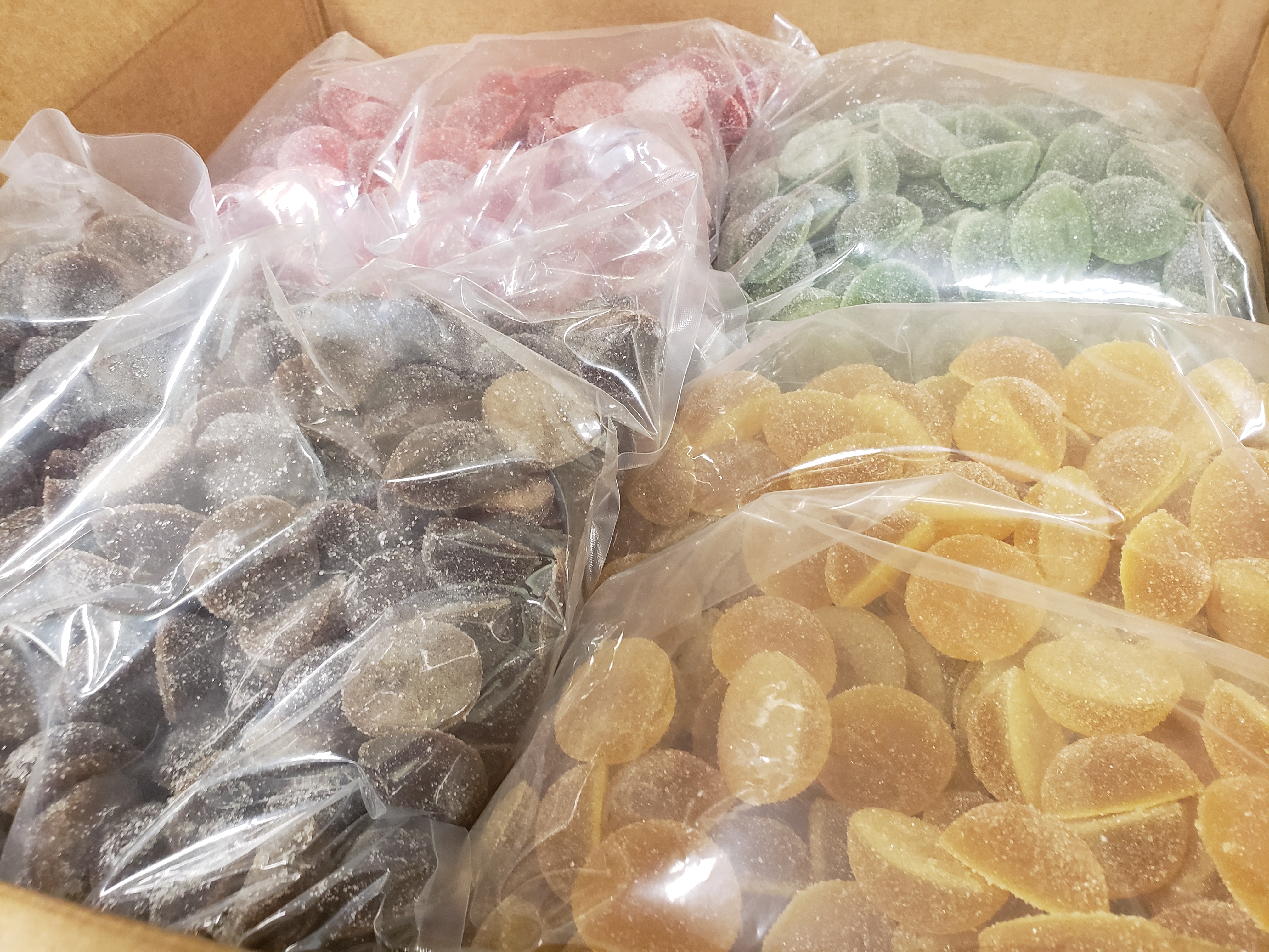 Jujubes au cannabis.