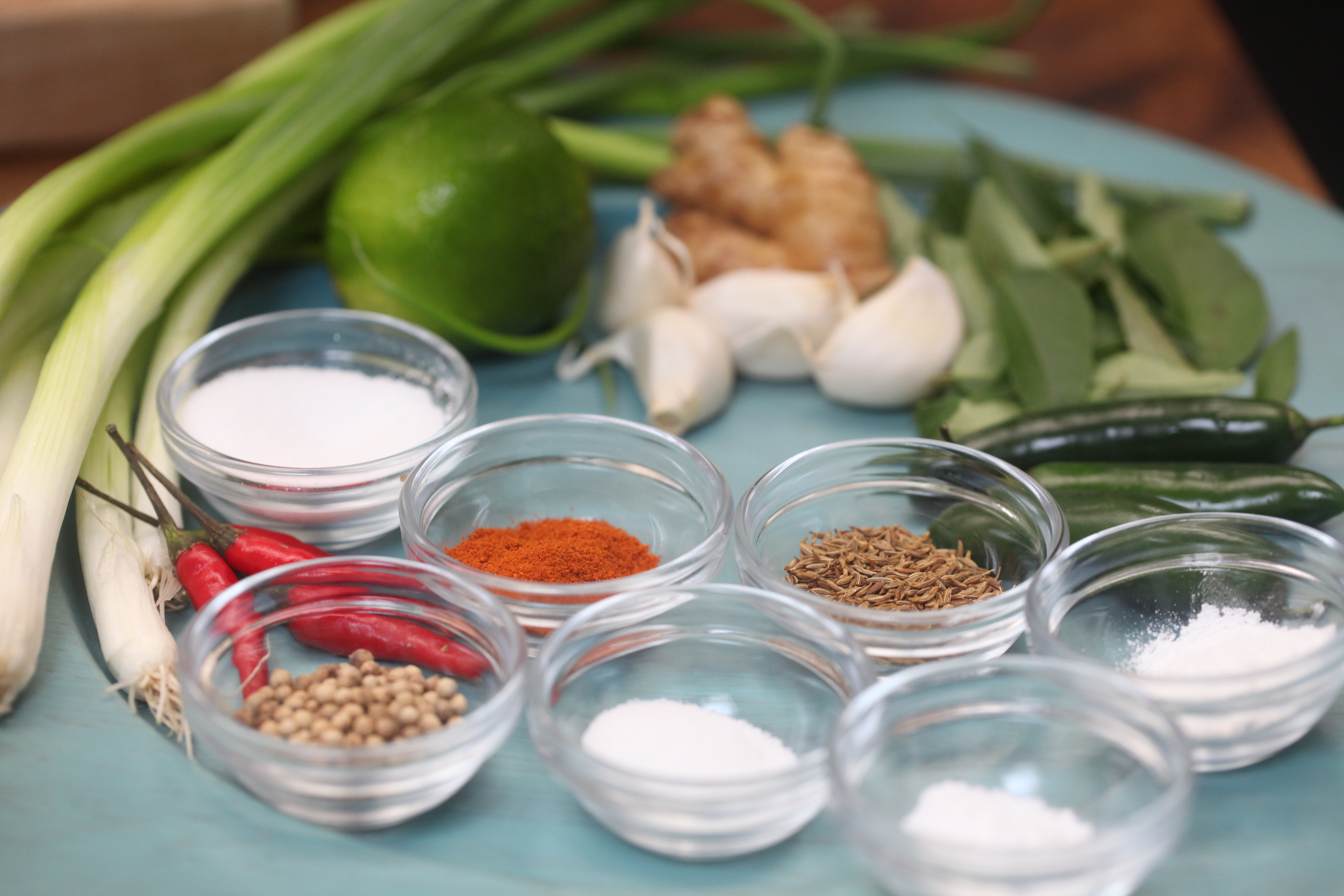 Spices and other ingredients