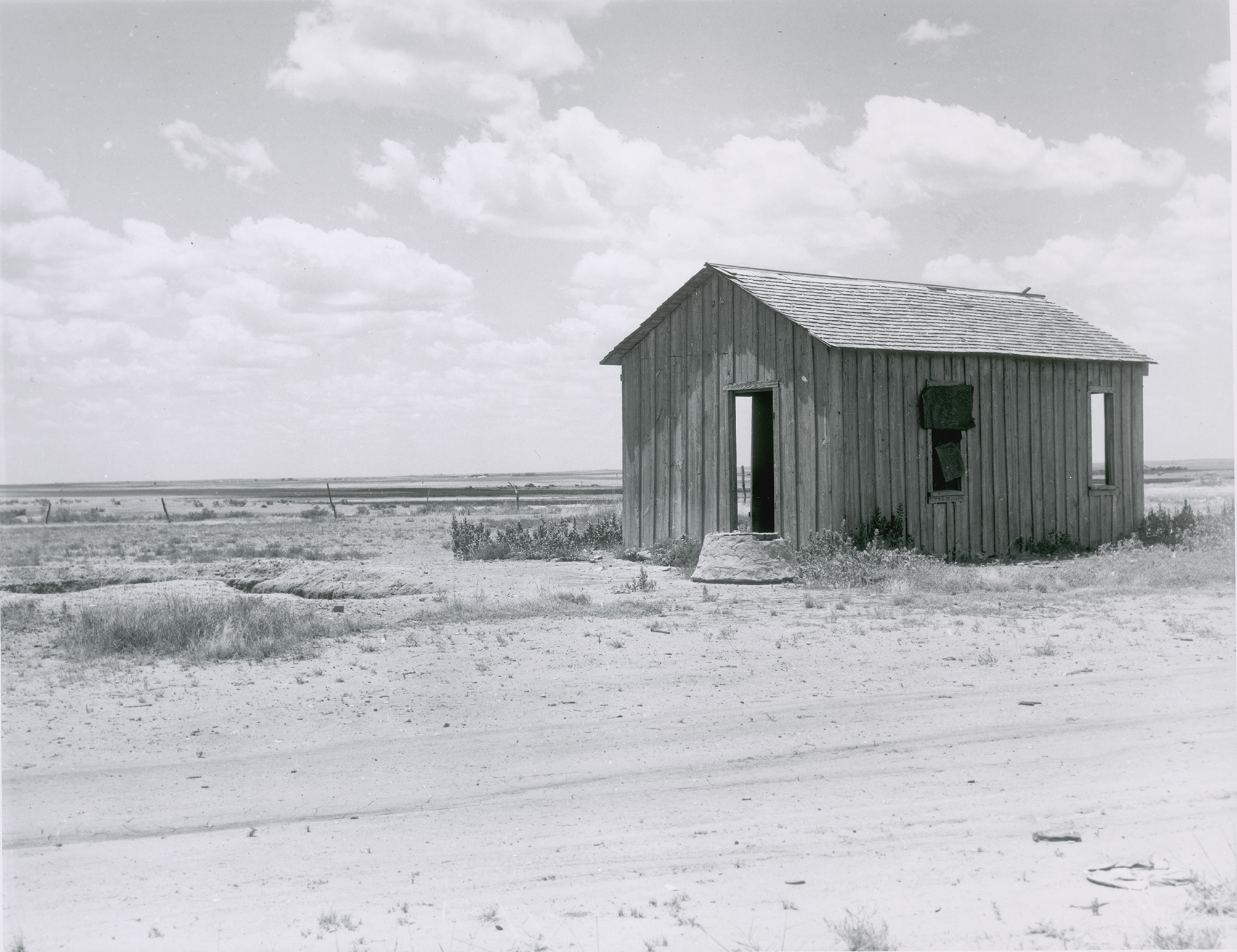 Dorothea Lange Drought Abandoned House