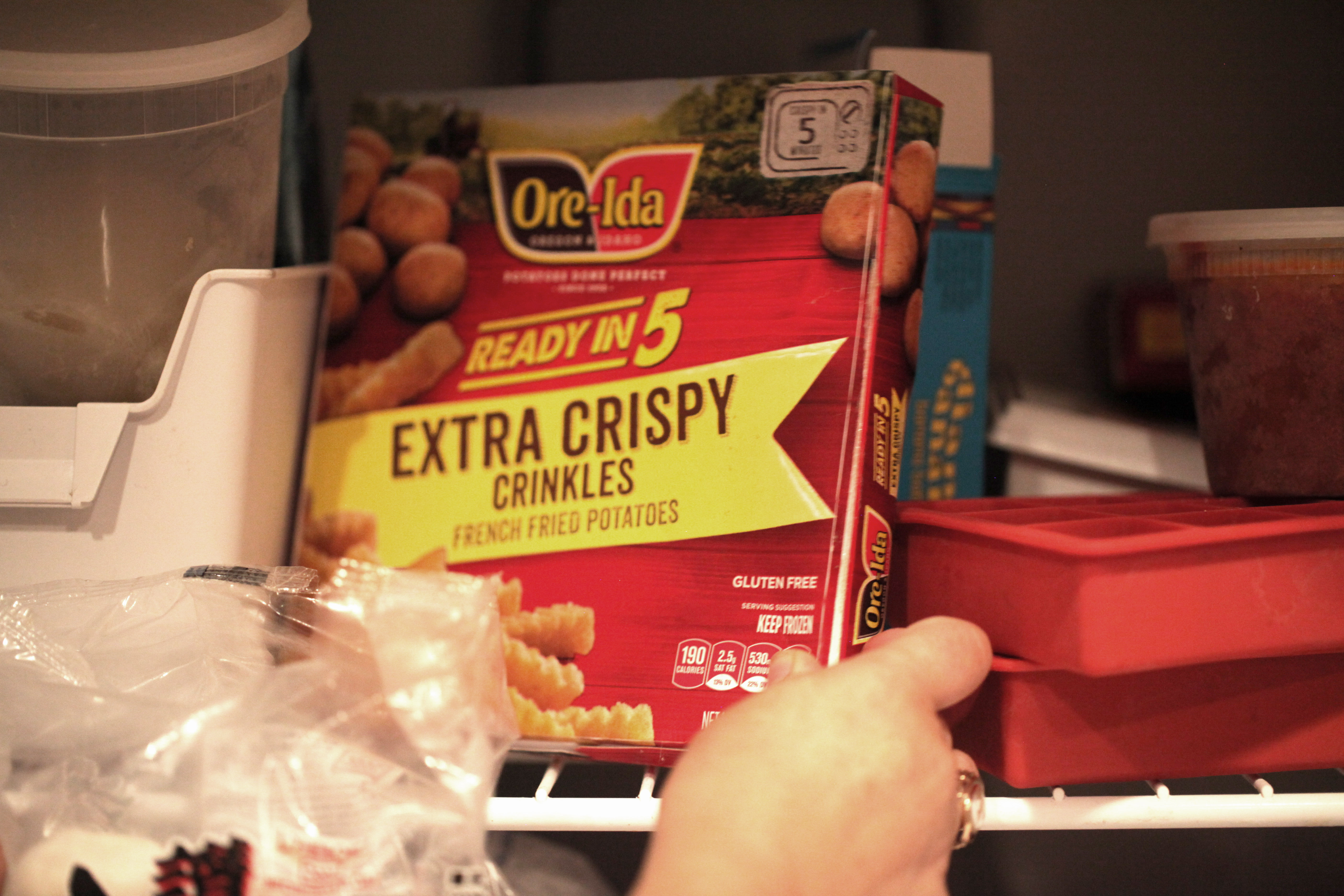 Ore-Ida crinkle cut frozen french fries