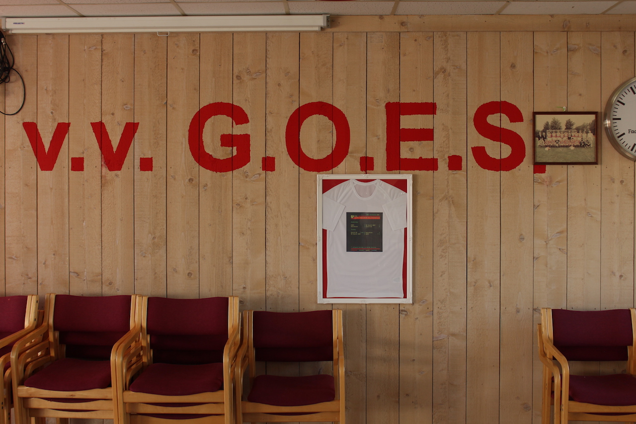 De kantine van VV Goes.