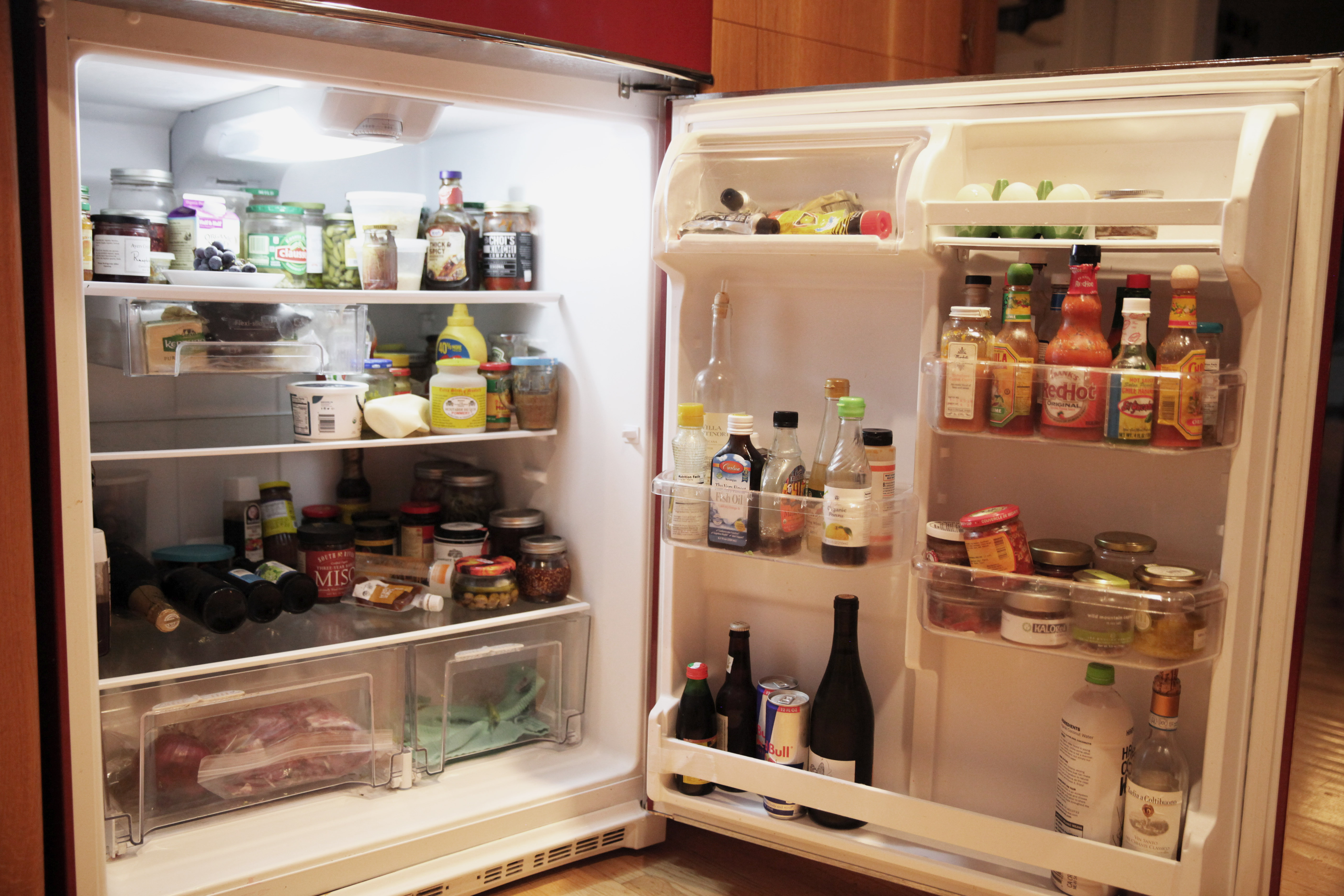 interior of refrigerator