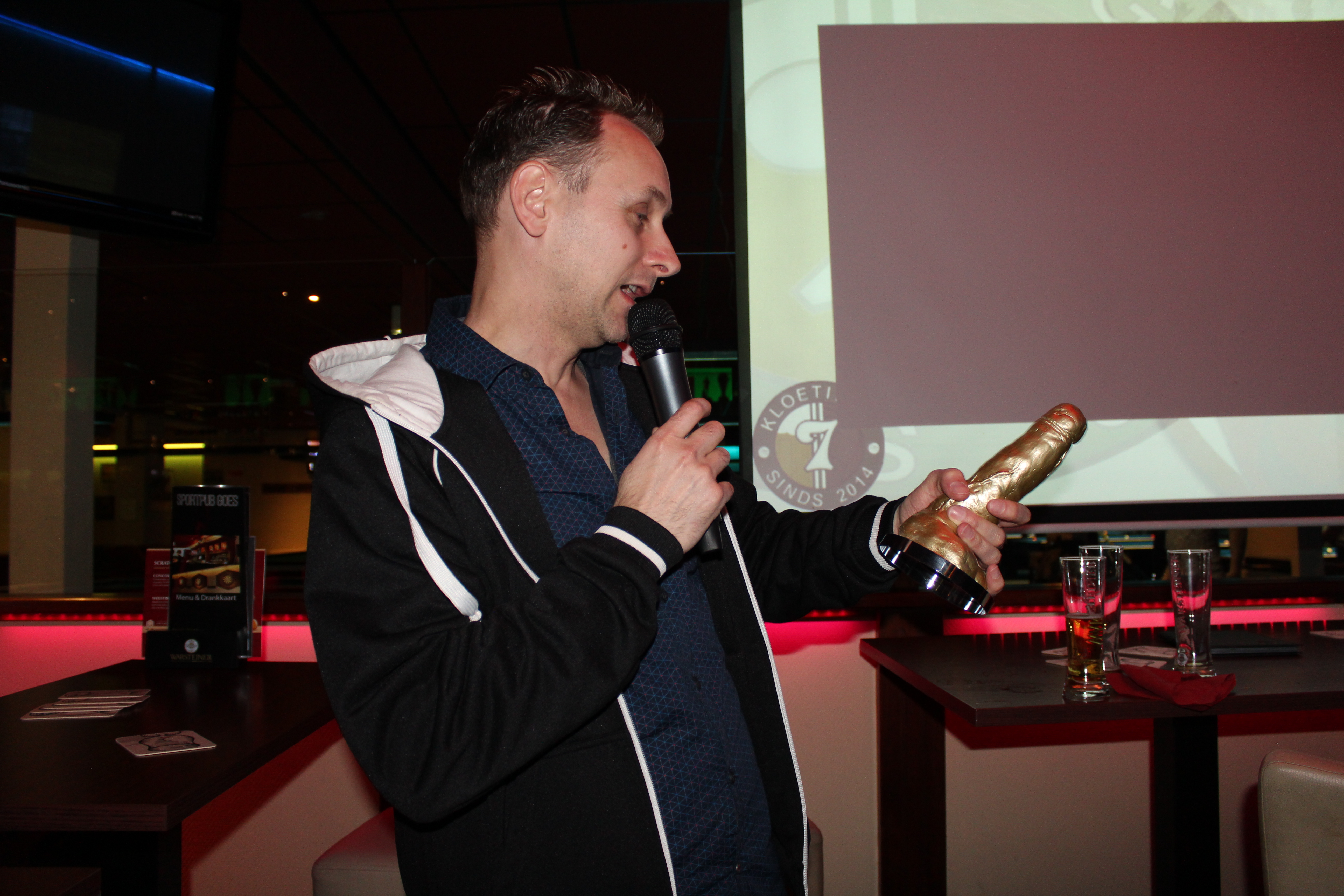 Vincent met de gouden piemel.