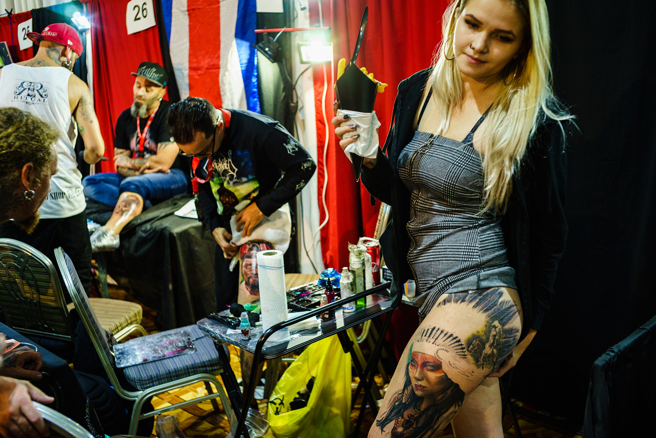tatuaje pe picior