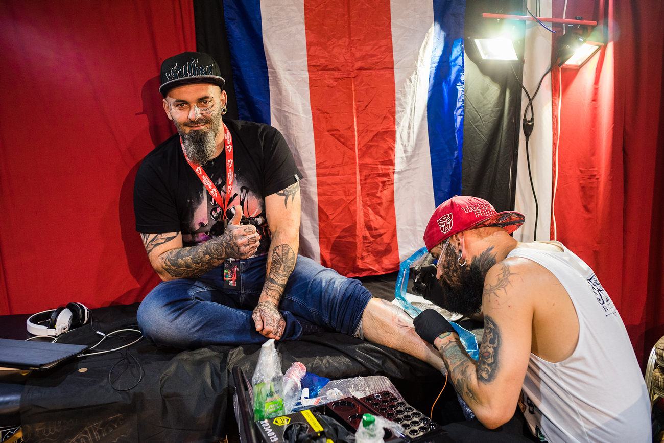 picior la tatuat