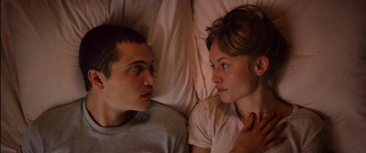 Karl Glusman and Klara Kristin in 'Love' a film by Gaspar Noe