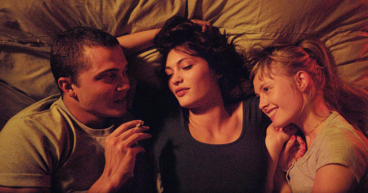 Karl Glusman and Klara Kristin in 'Love' a film by Gaspar Noe
