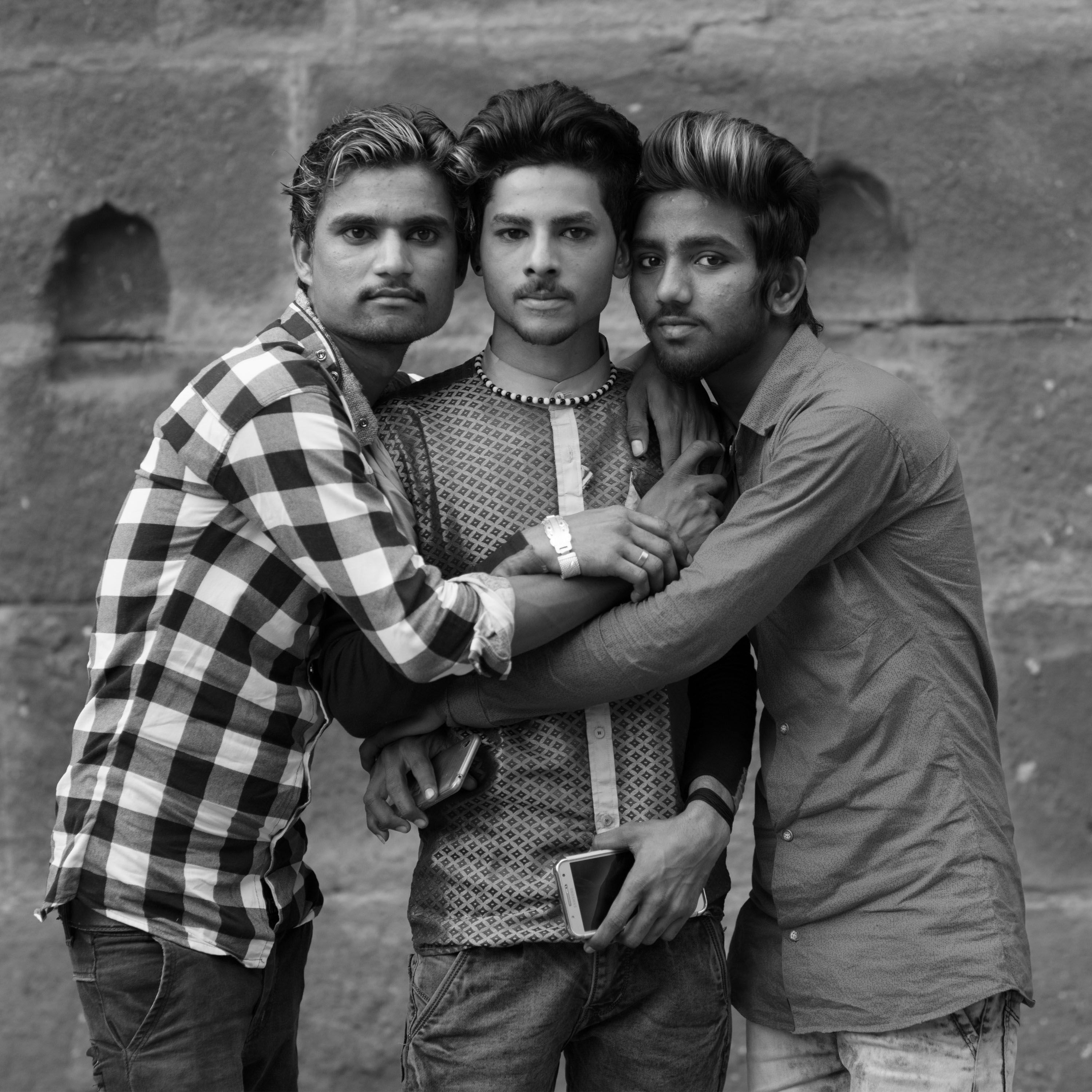 Three Boys in Maheshwar. India. 2018. © Ethan James Green Courtesy Aperture