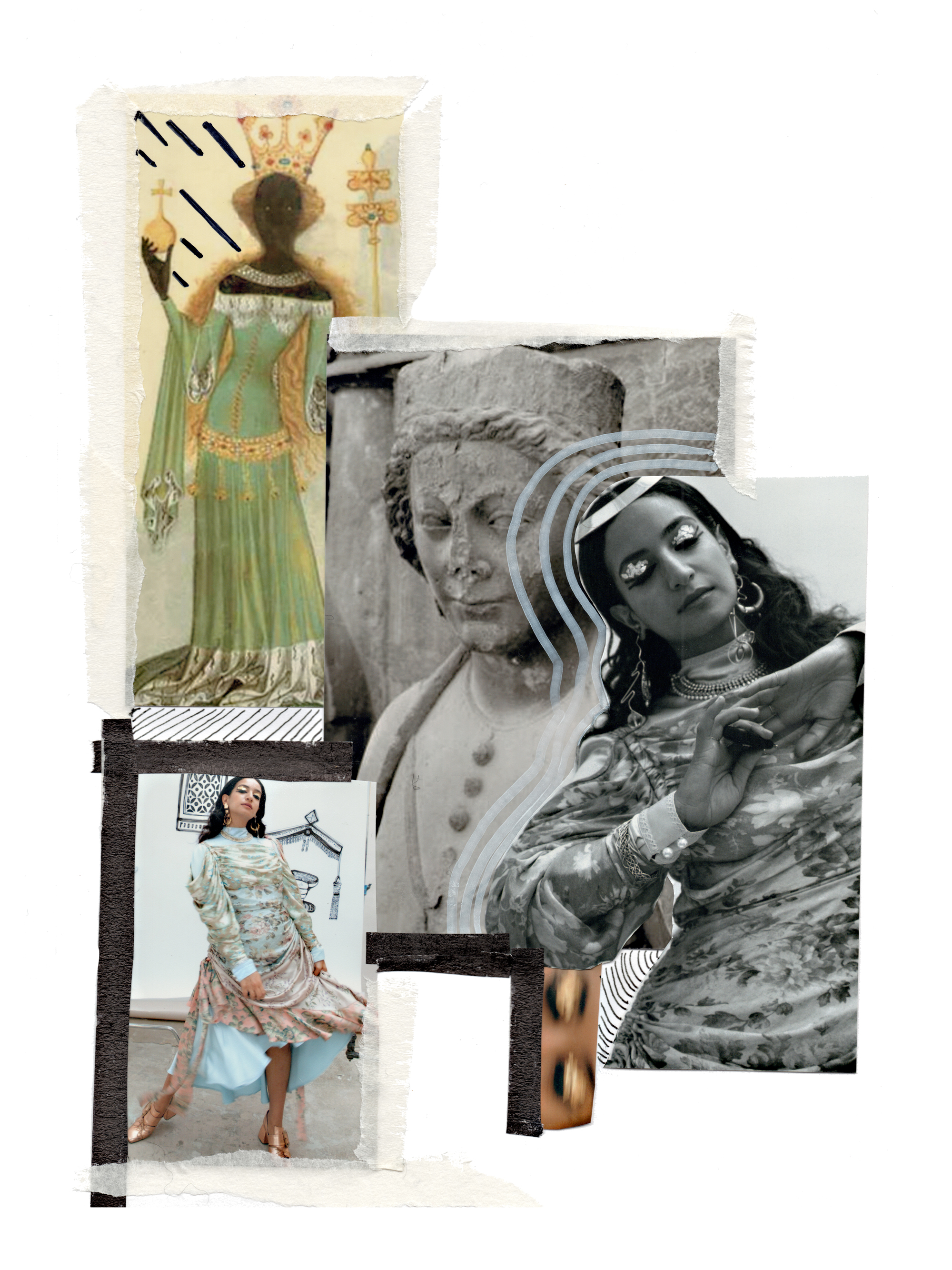 Queen of Sheba collage