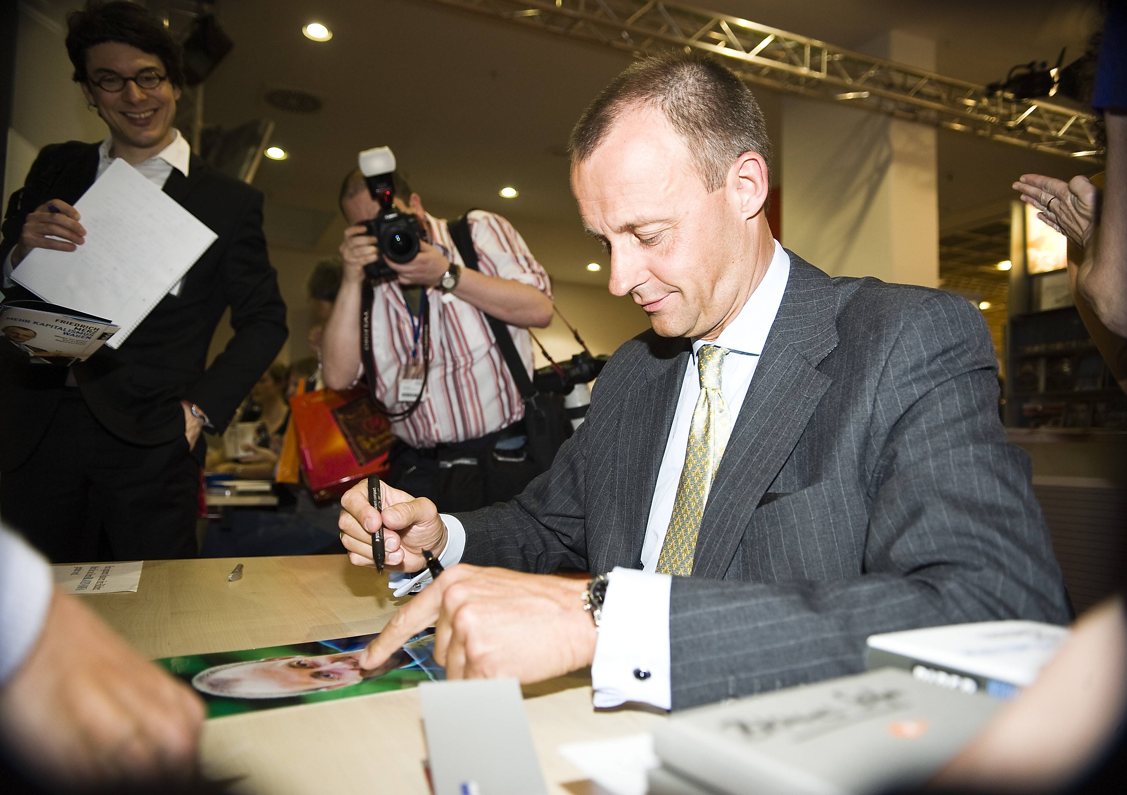 Friedrich Merz auf der Frankfurter Buchmesse