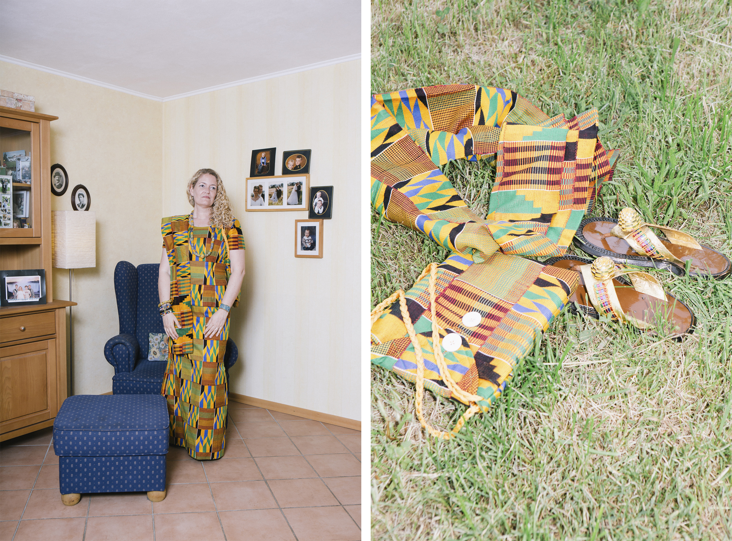Sonja Ligget-Igelmund in ihrem Wohnzimmer in Köln