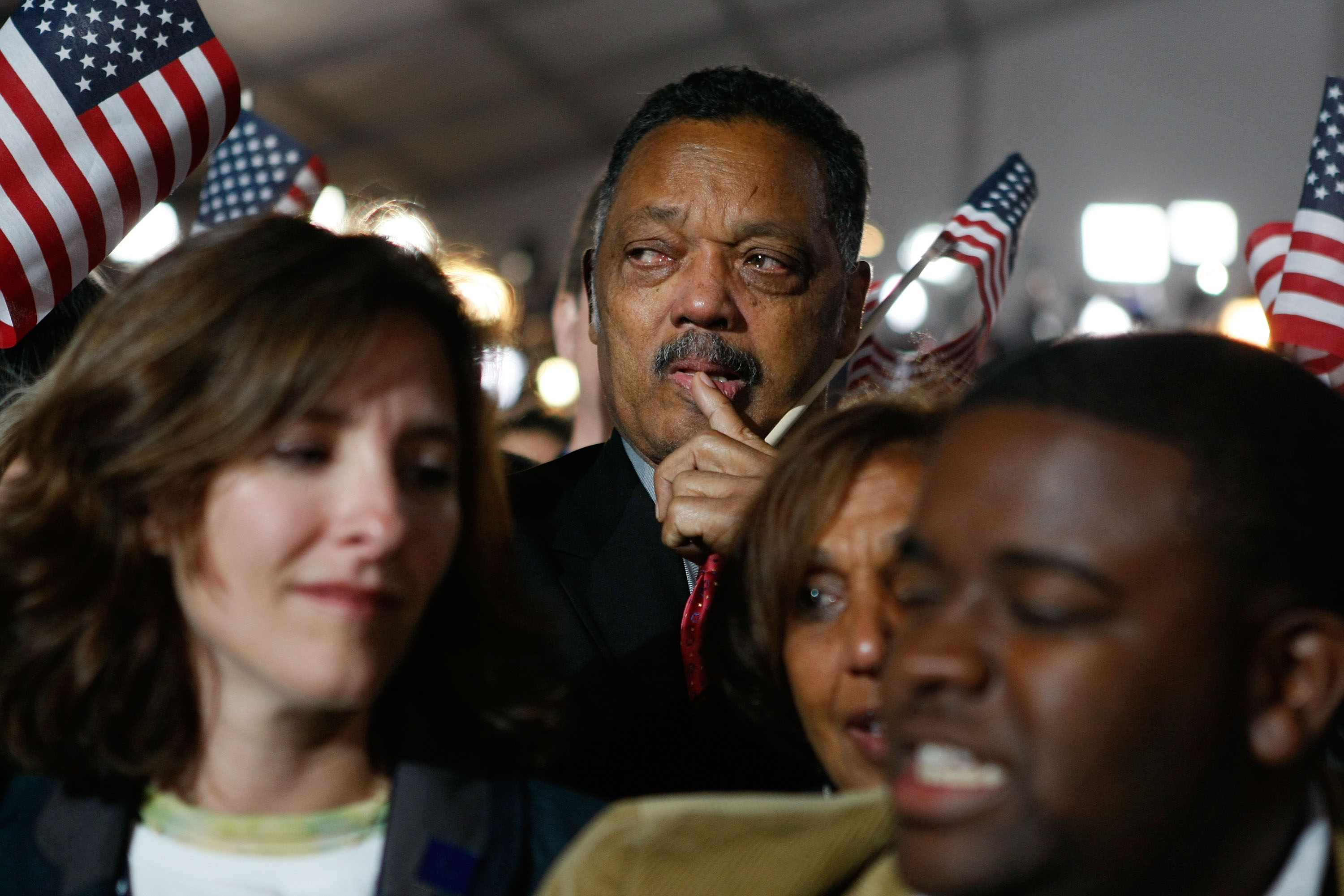 Jesse Jackson on Obama Election Night