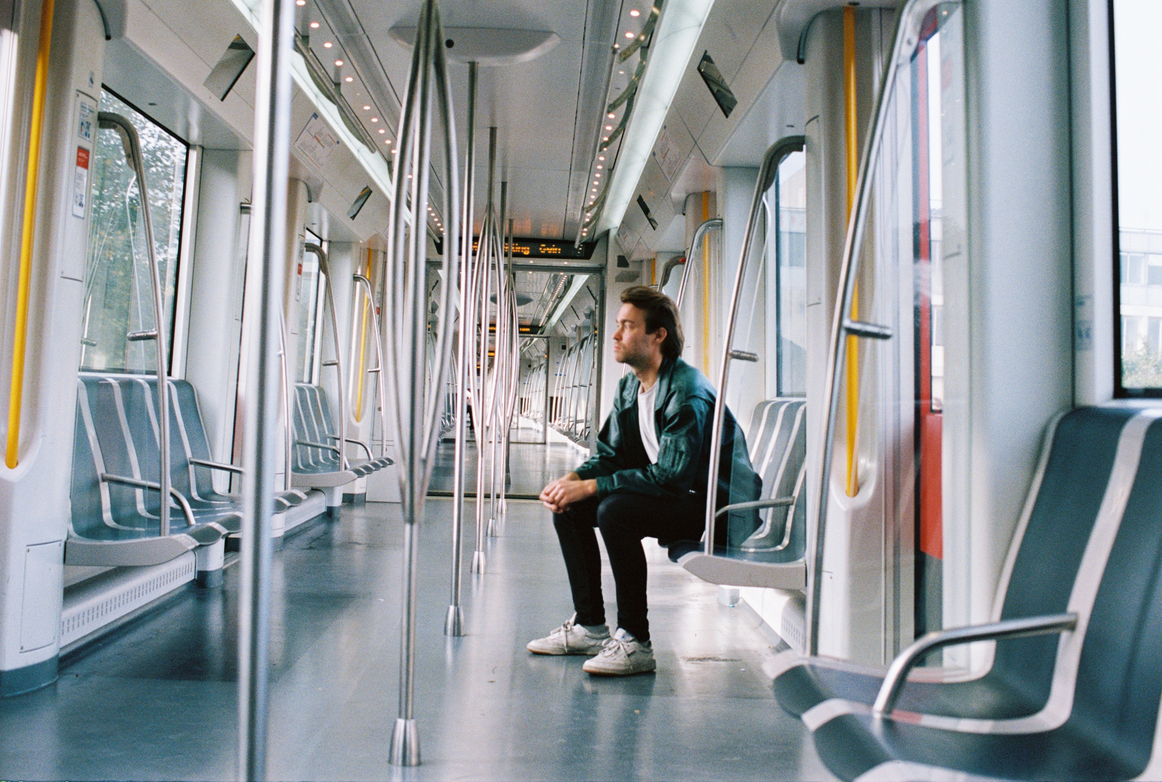 man in de metro
