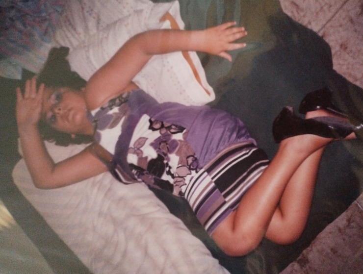 niño ropa de mujer