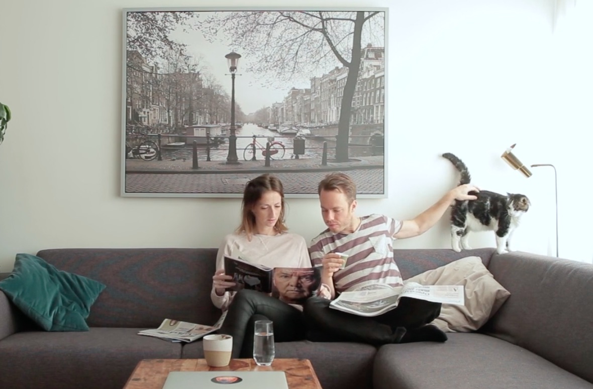 scherm Andes bioscoop Het hartverscheurende verhaal achter die Ikea-foto van de Amsterdamse  grachten