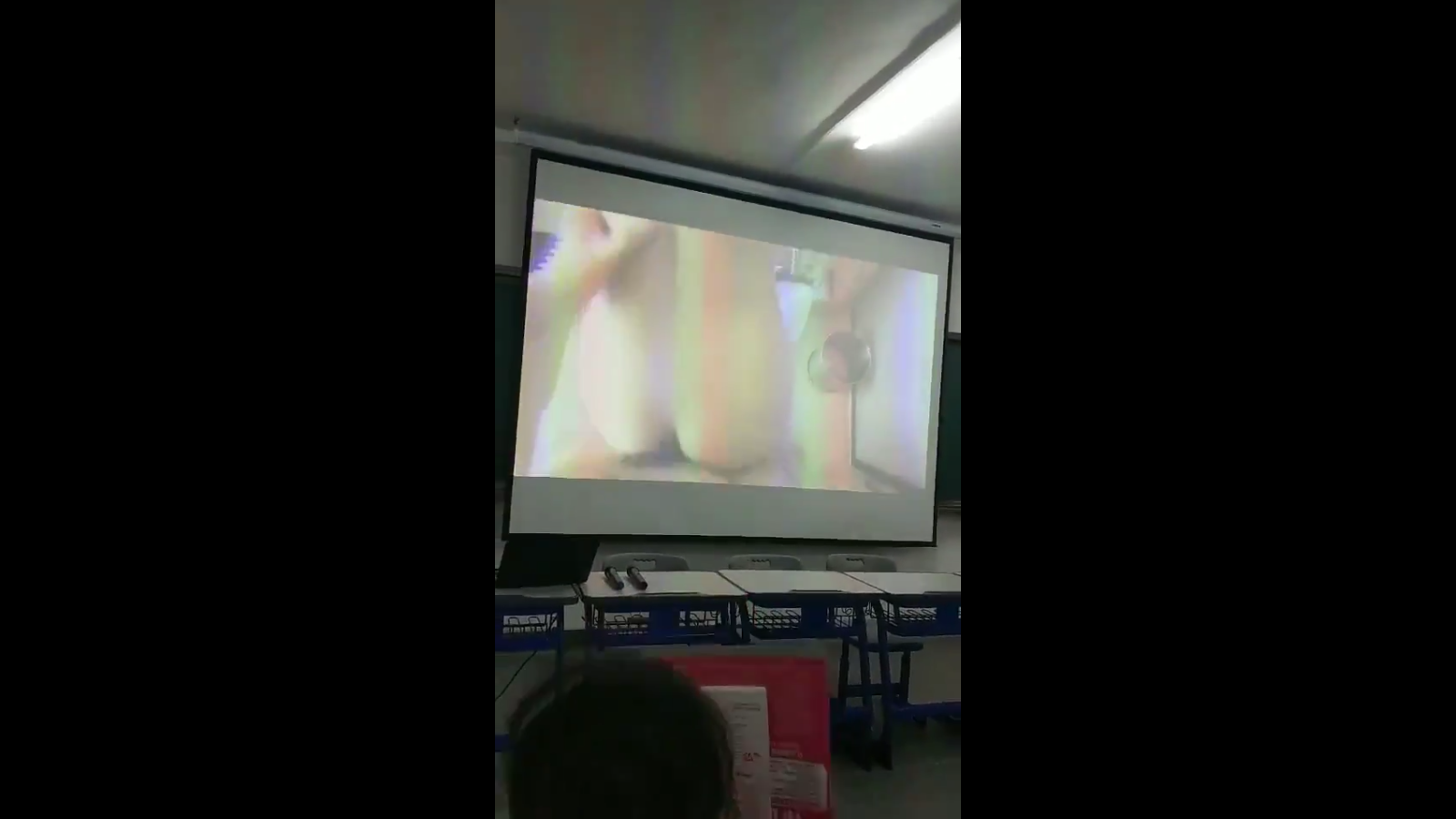profesor porno en clase