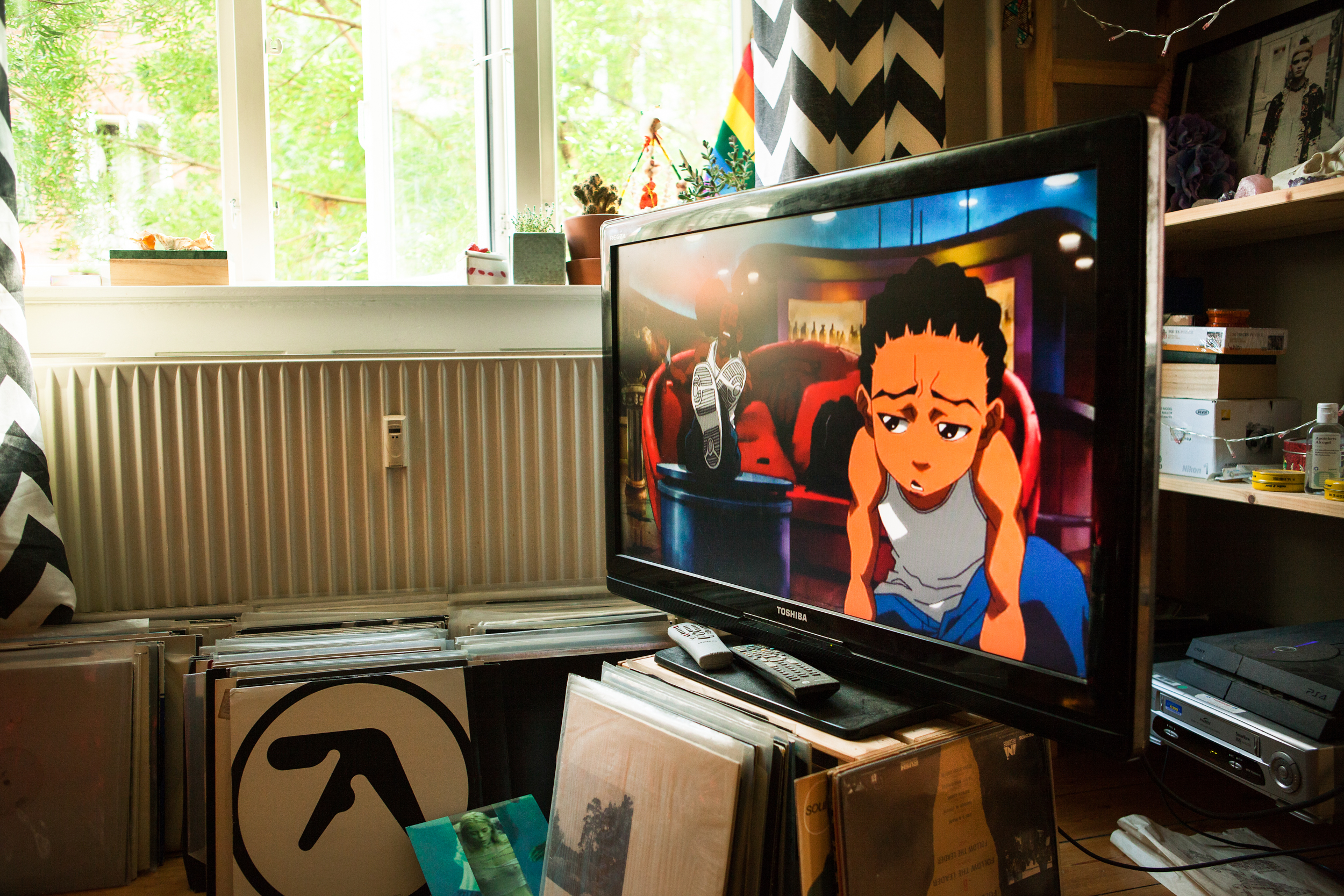 Boondocks på Rune Bagges fjernsyn Hedda Rysstad
