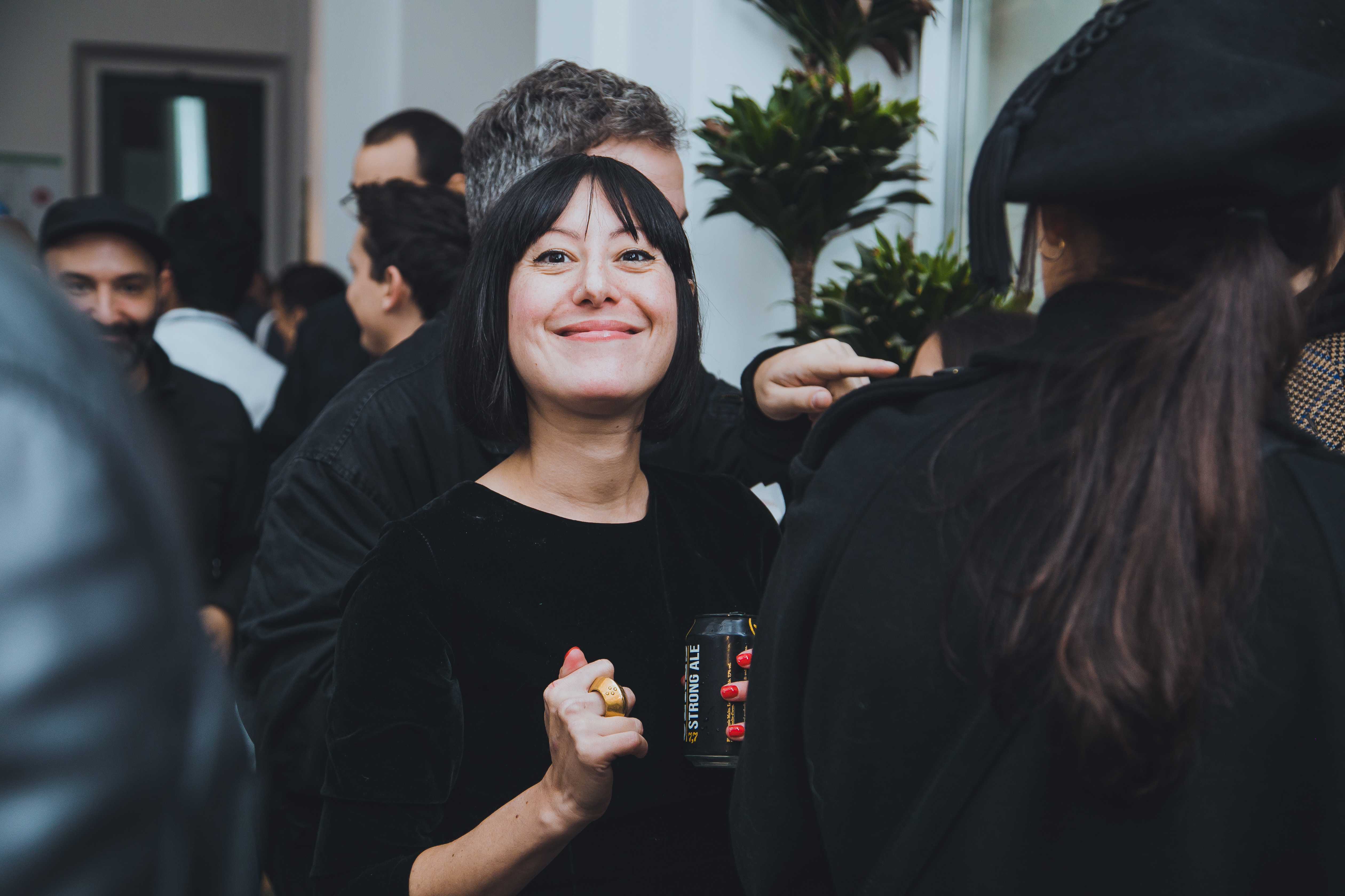 Margo Schachter alla festa di Munchies