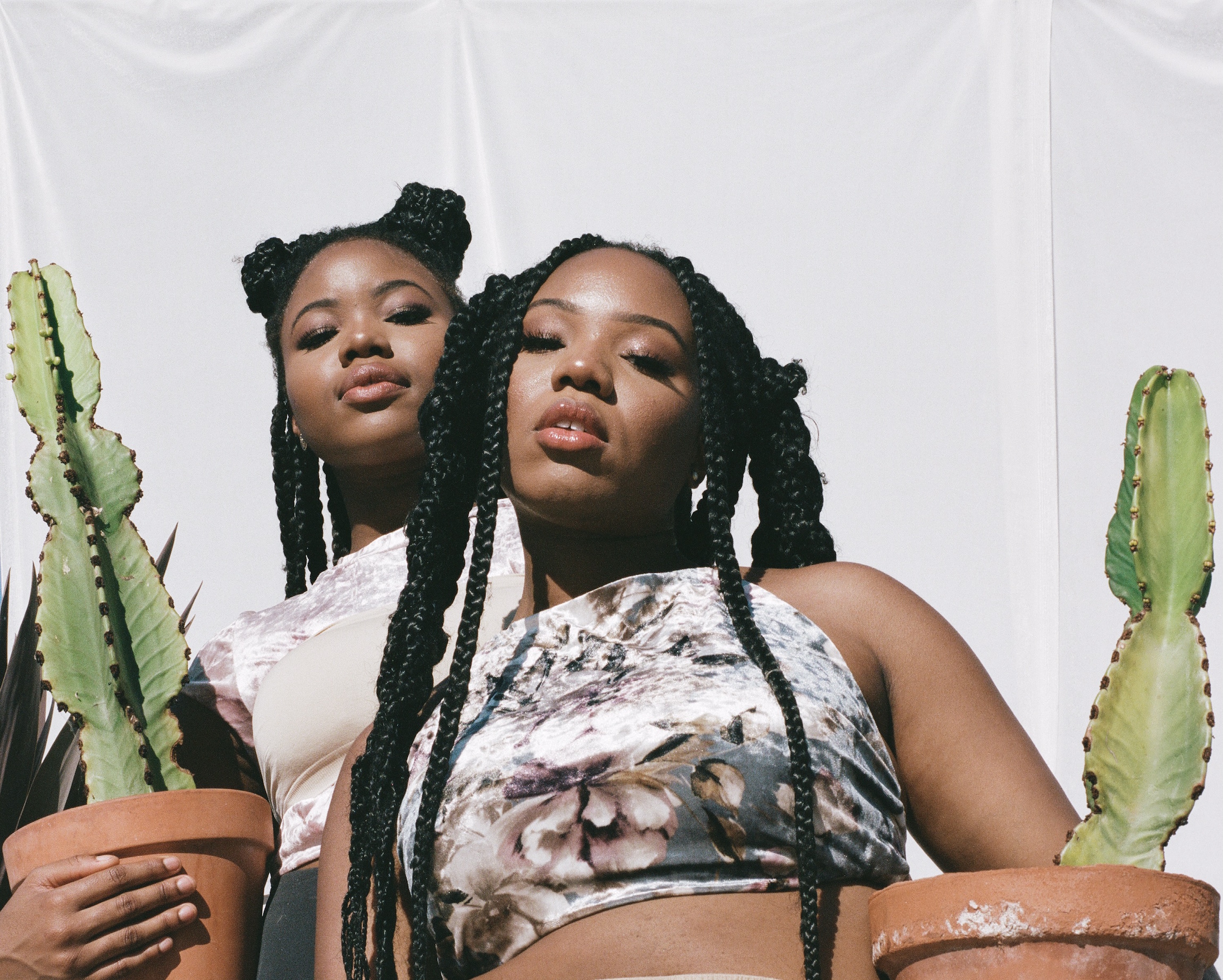 R&B duo Vanjess press photo