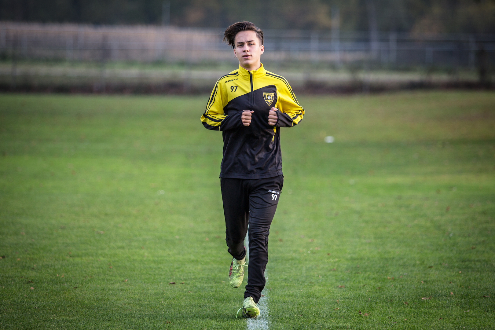Nino Jacobs in De Koel.