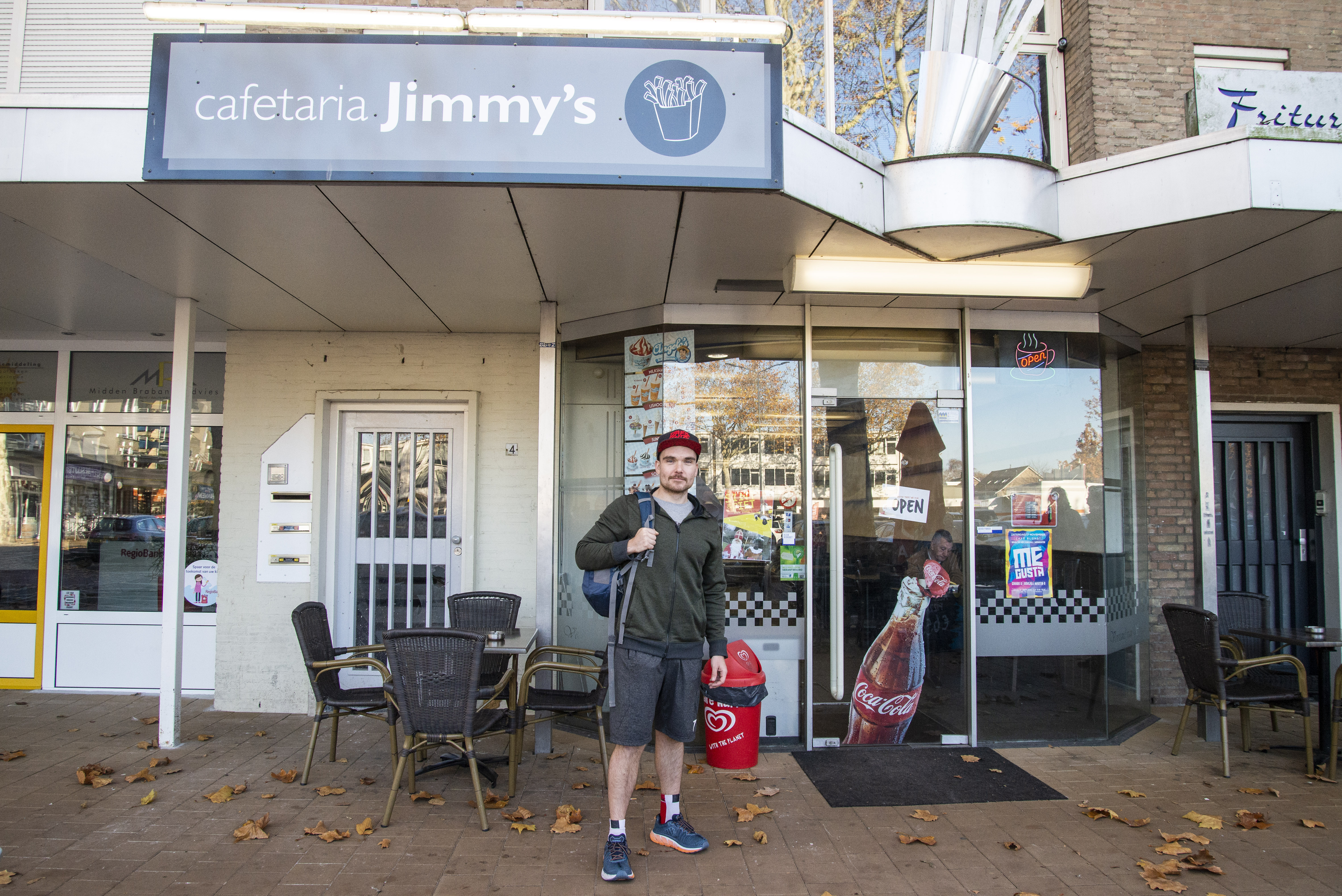 Rik Nauwelaerts wedstrijdeter cafetaria jimmy's